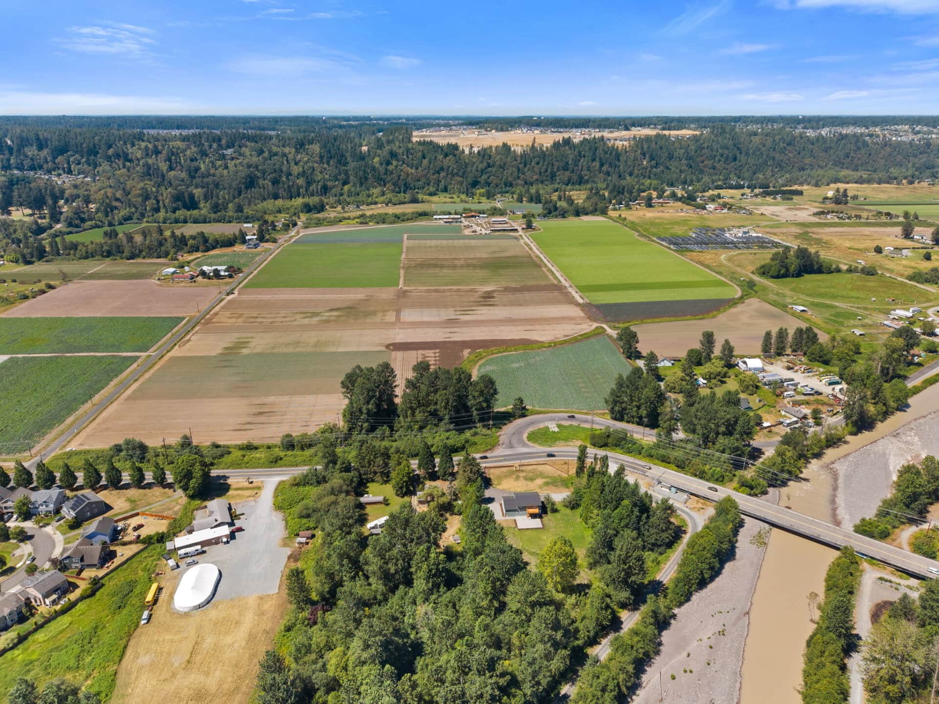 Multi field farm for sale Washington Mountain Harvest Farm