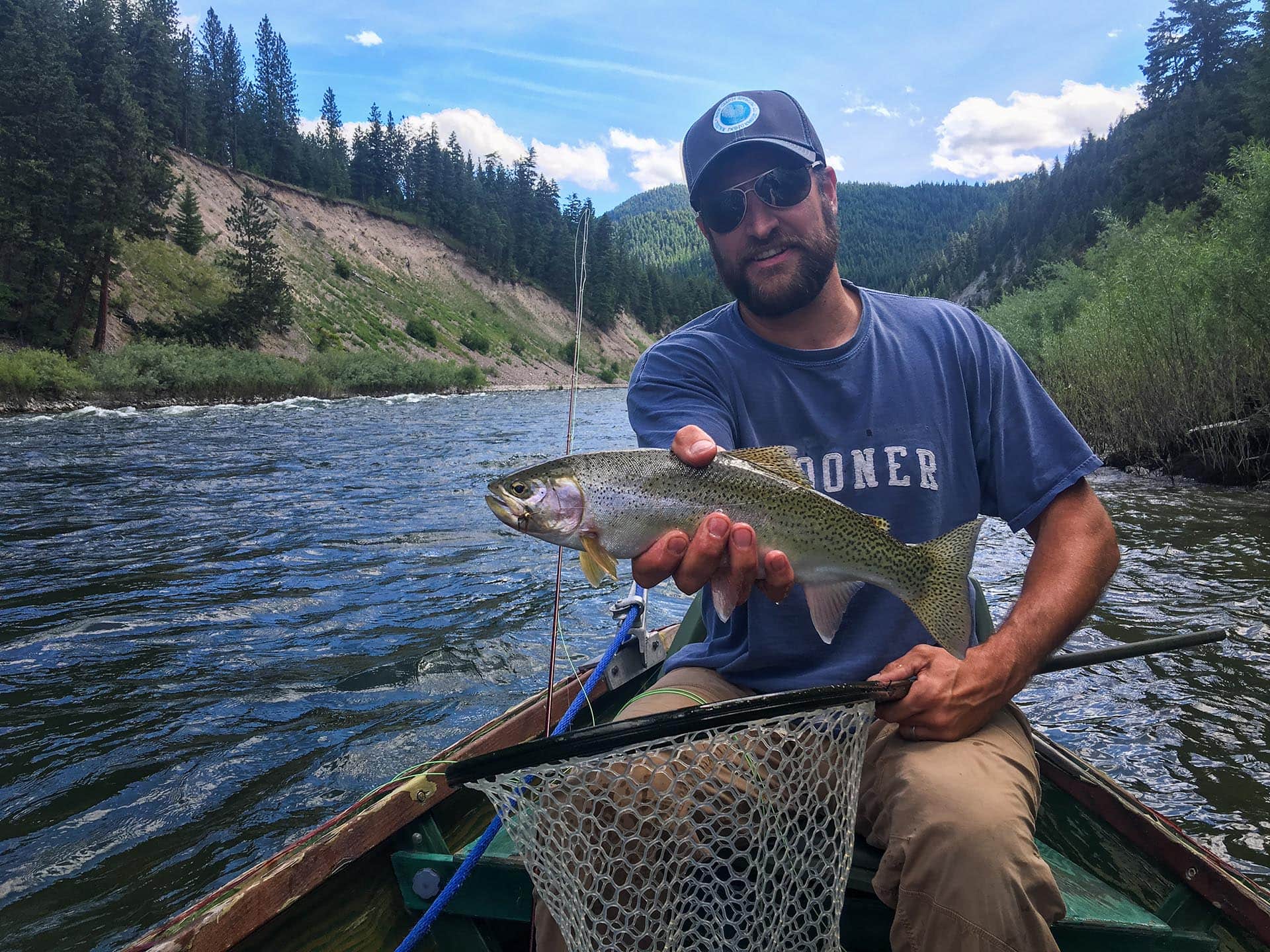Rainbow Montana Clark Fork Timeless River Retreat