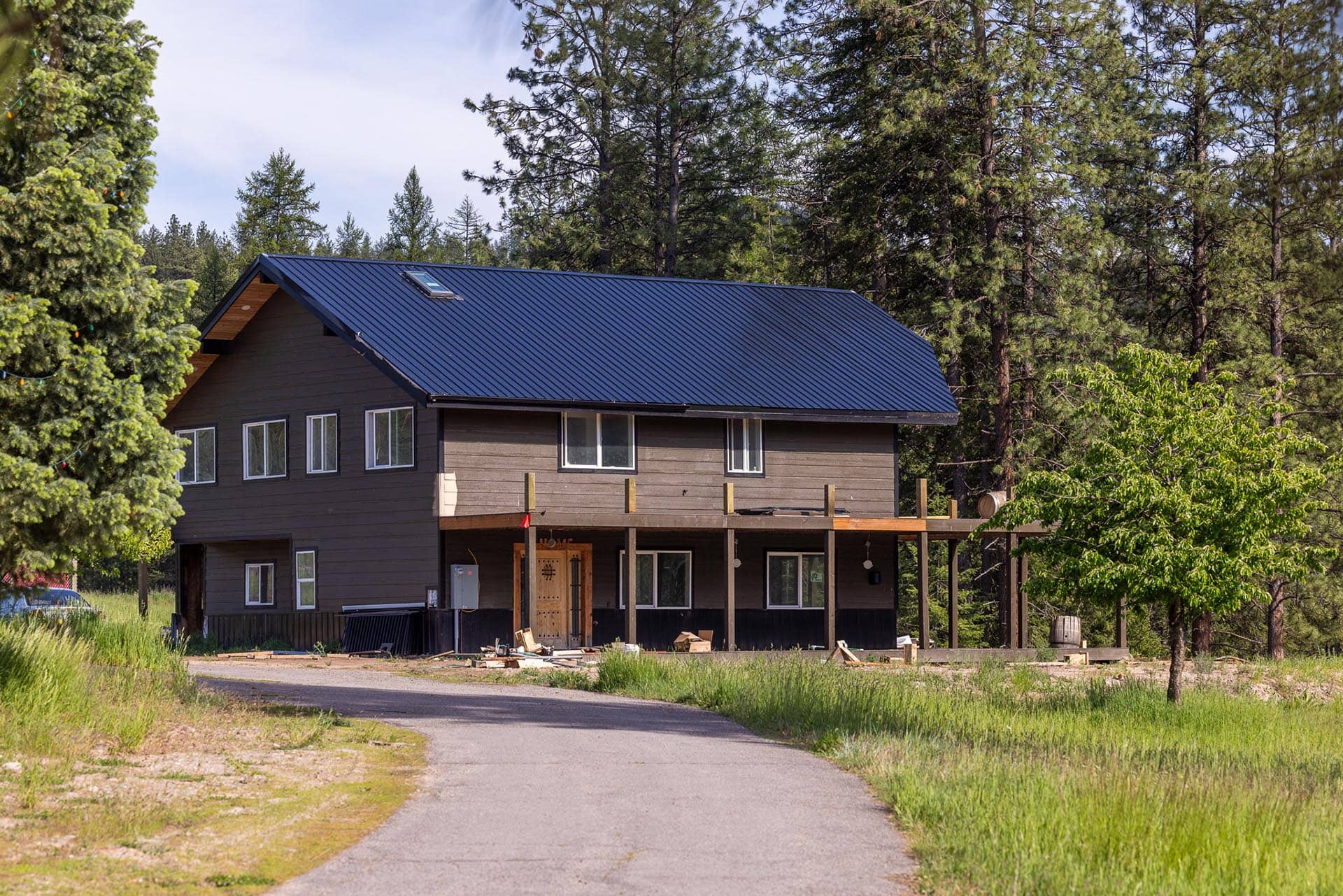 Remodeled home montana Clark Fork timeless river retreat
