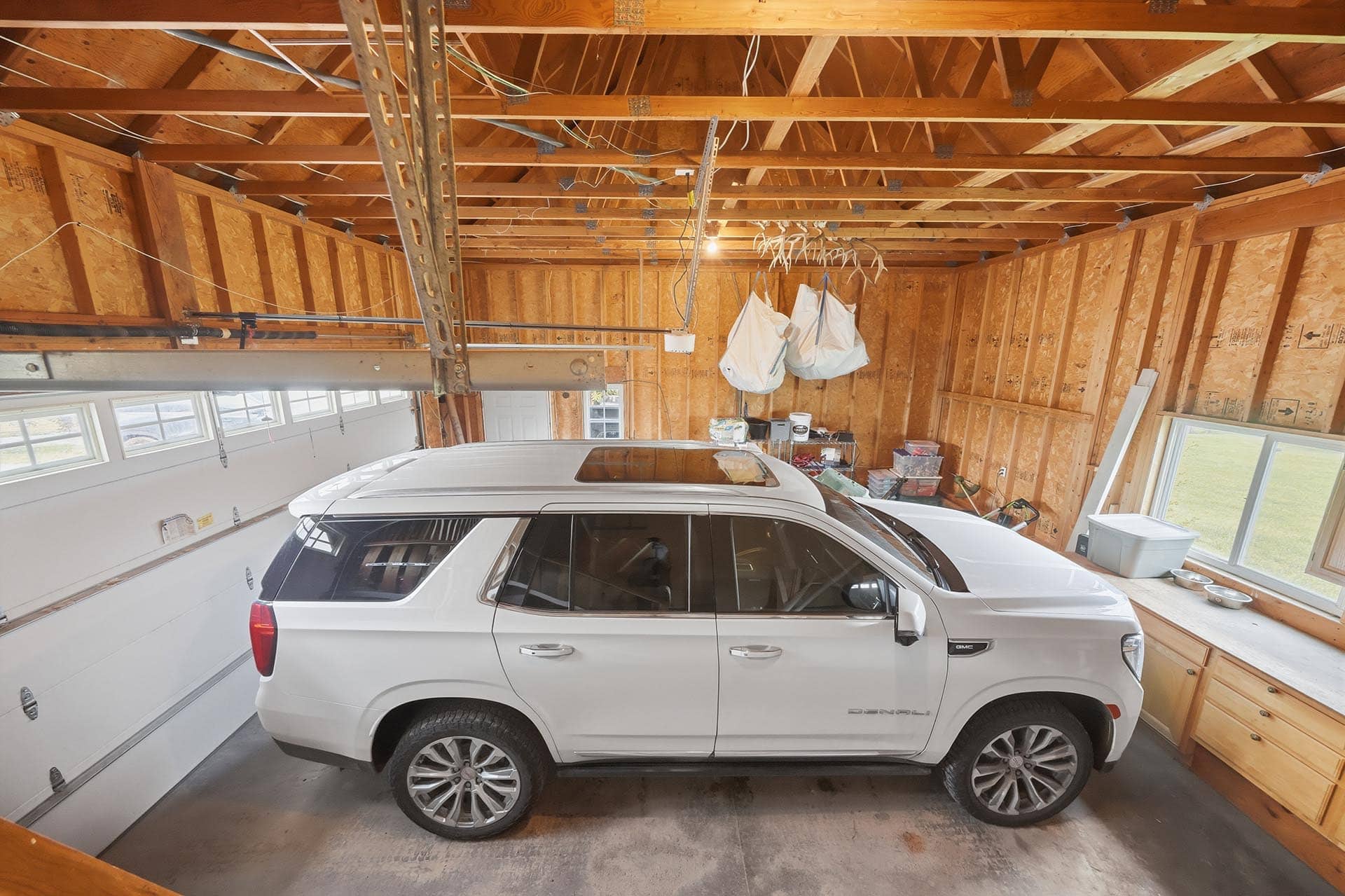 attached garage for vehicles montana trailcrest horse property