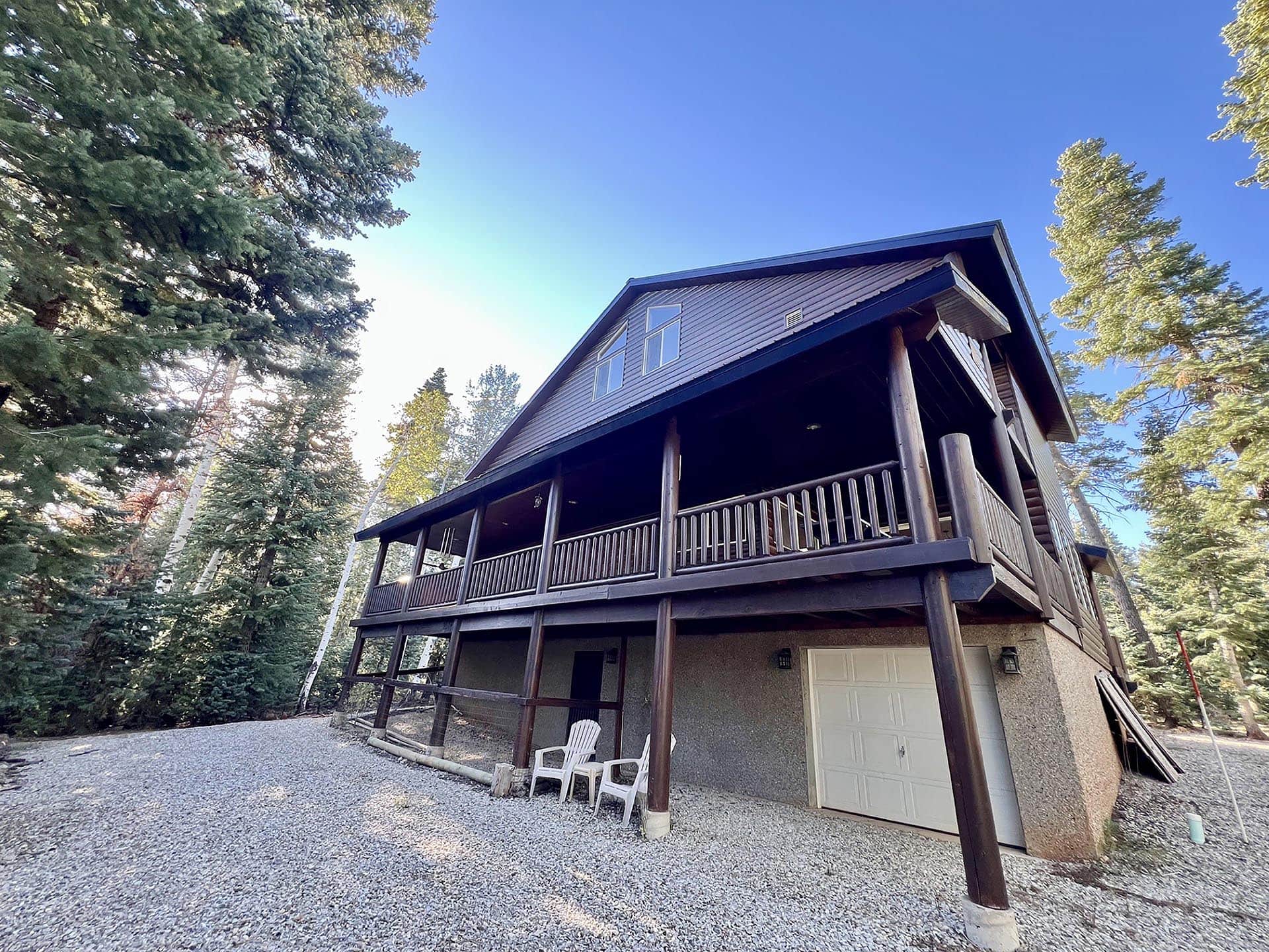 cabin with deck utah redwood road cabin