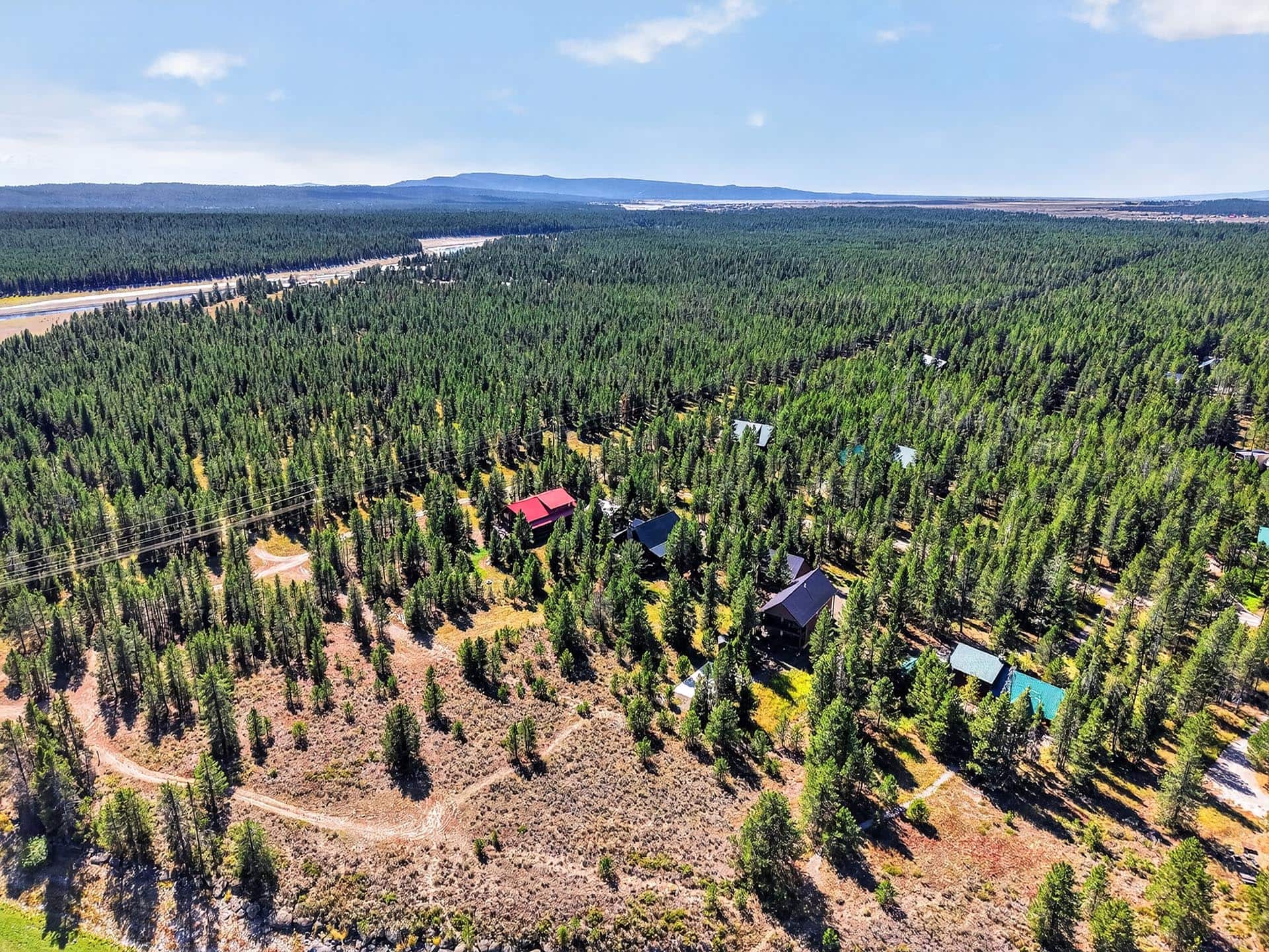custom log home for sale idaho henrys fork ace high lodge