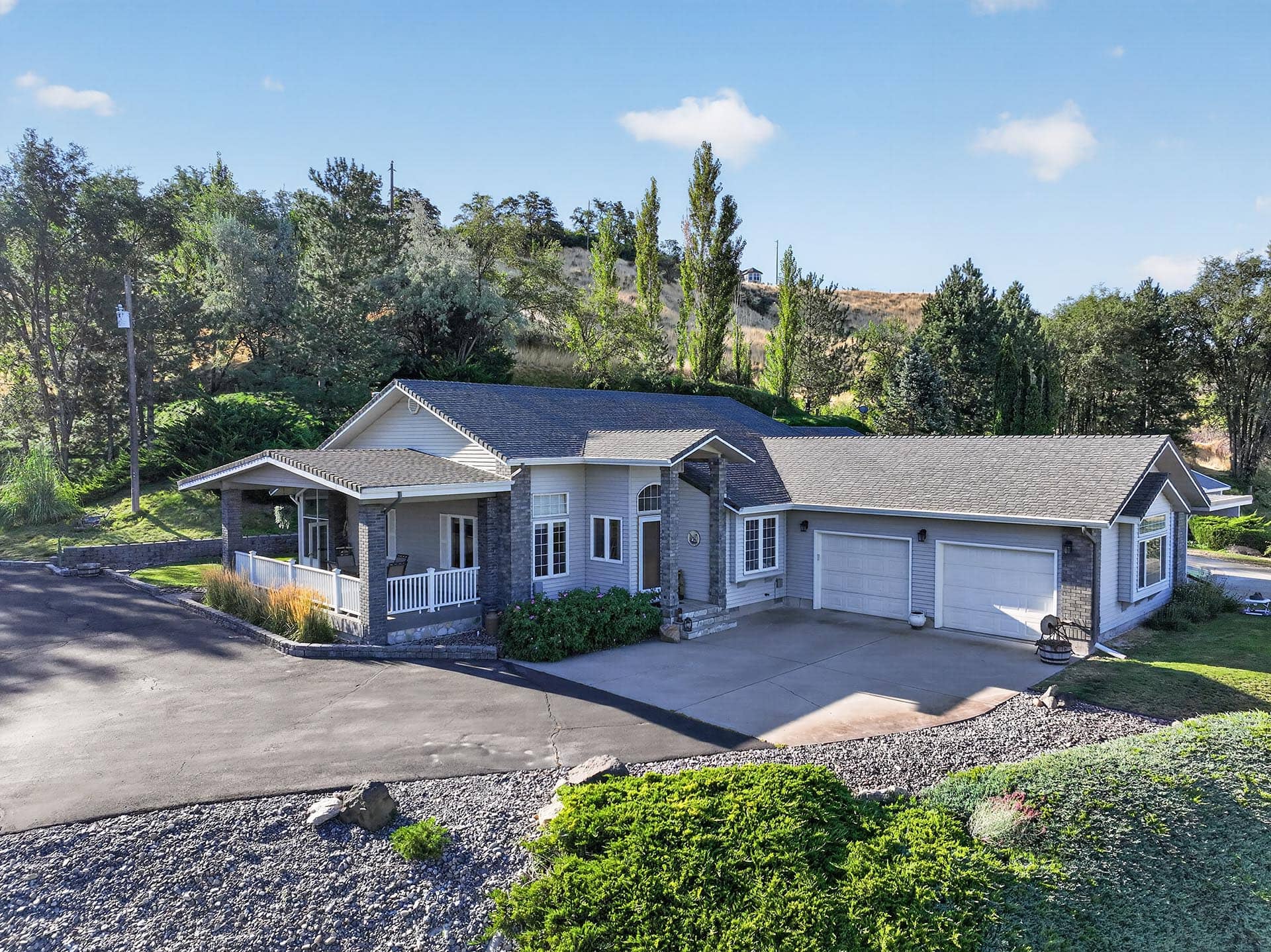 custom ranch home for sale idaho apple ridge farmstead