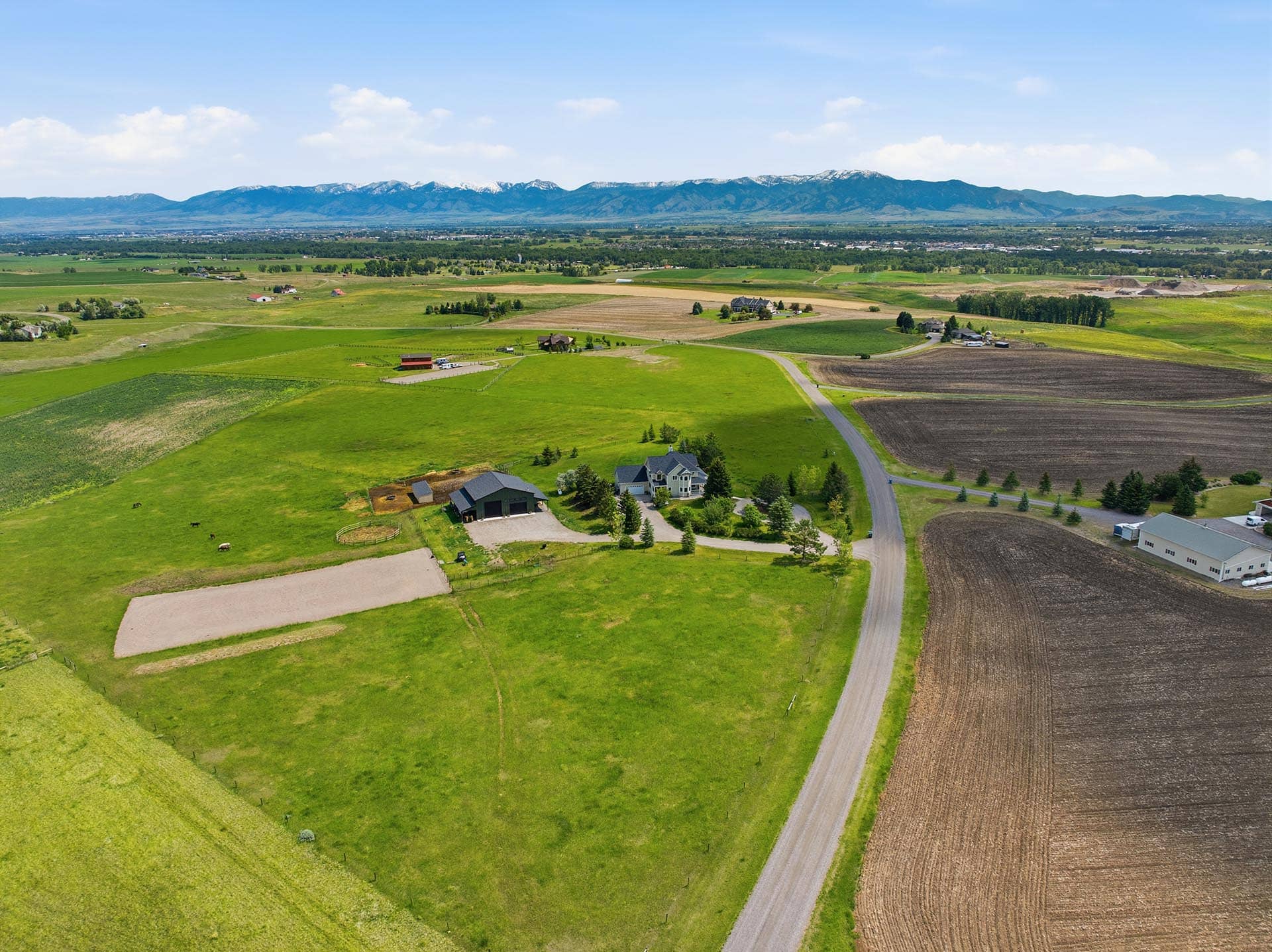 expansive green fields for sale montana trailcrest horse property