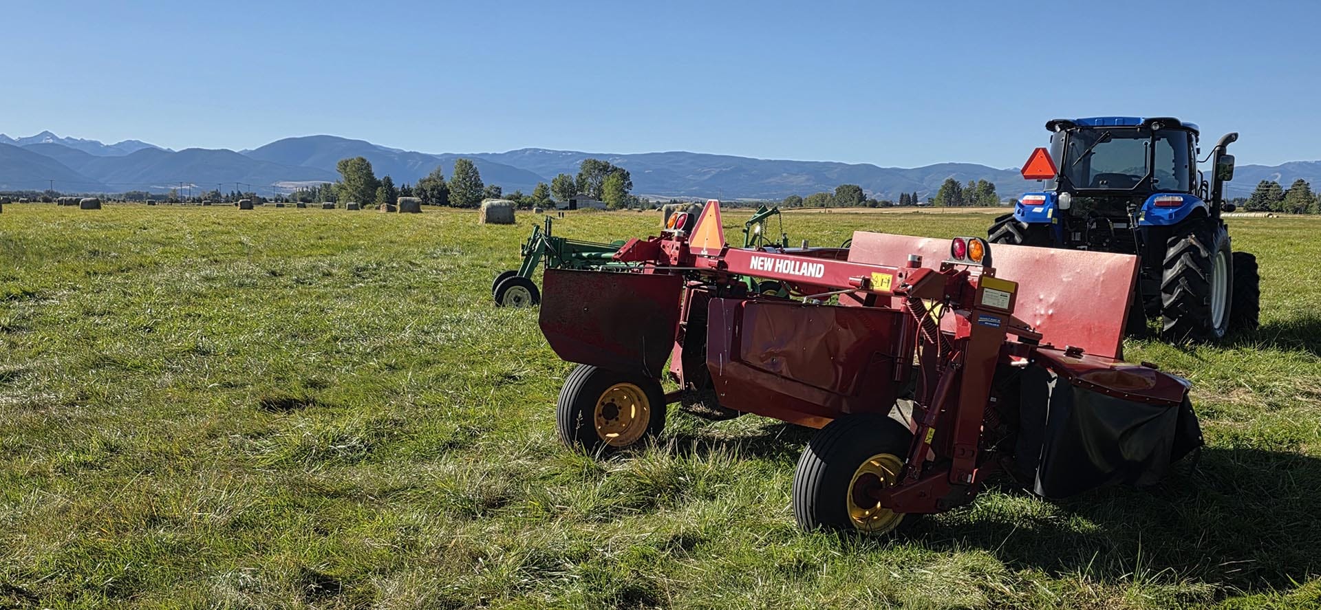 farm equipment land for sale with mountain views montana west bozeman homestead