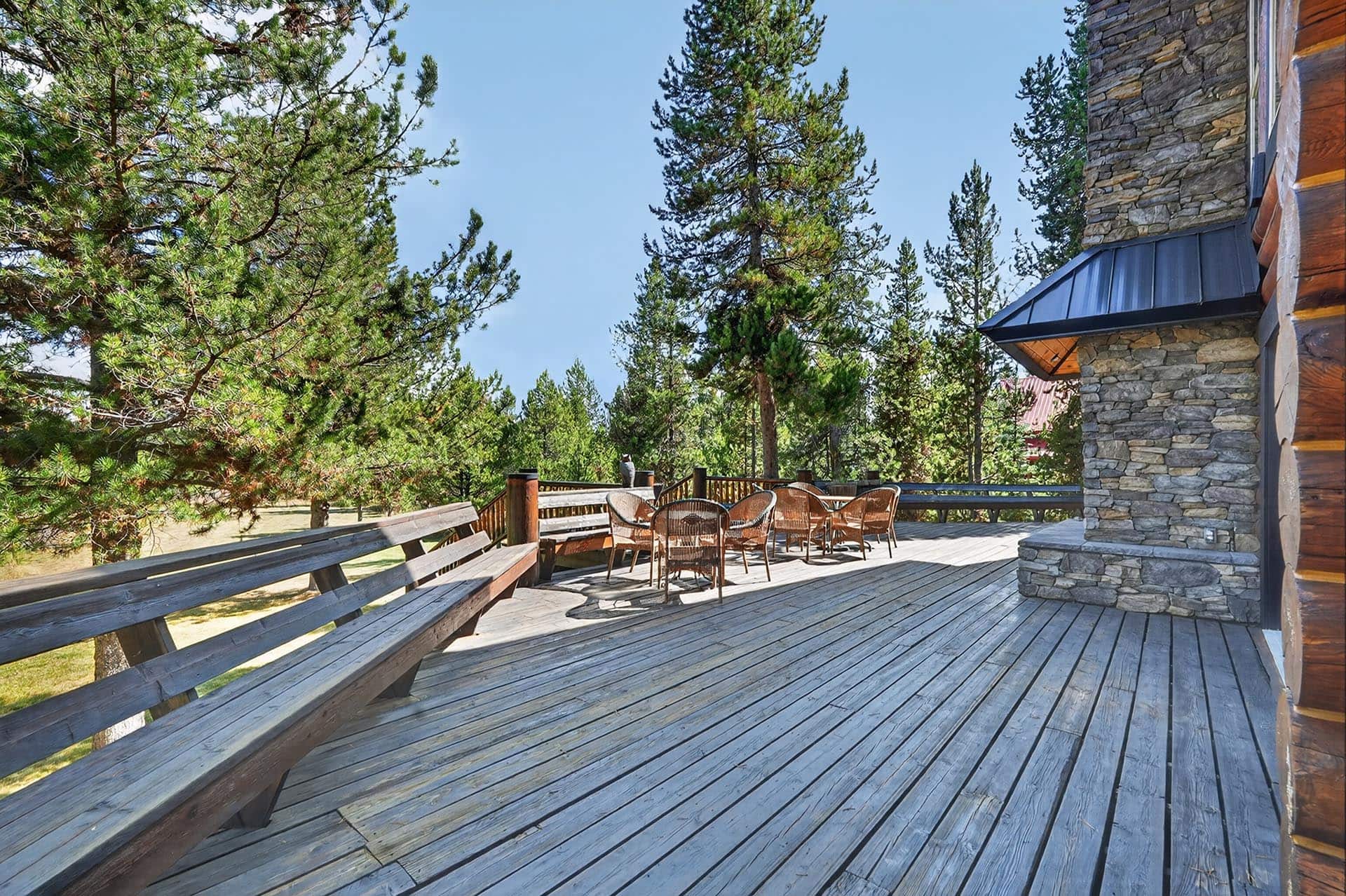 five bedroom log home for sale idaho henrys fork ace high lodge