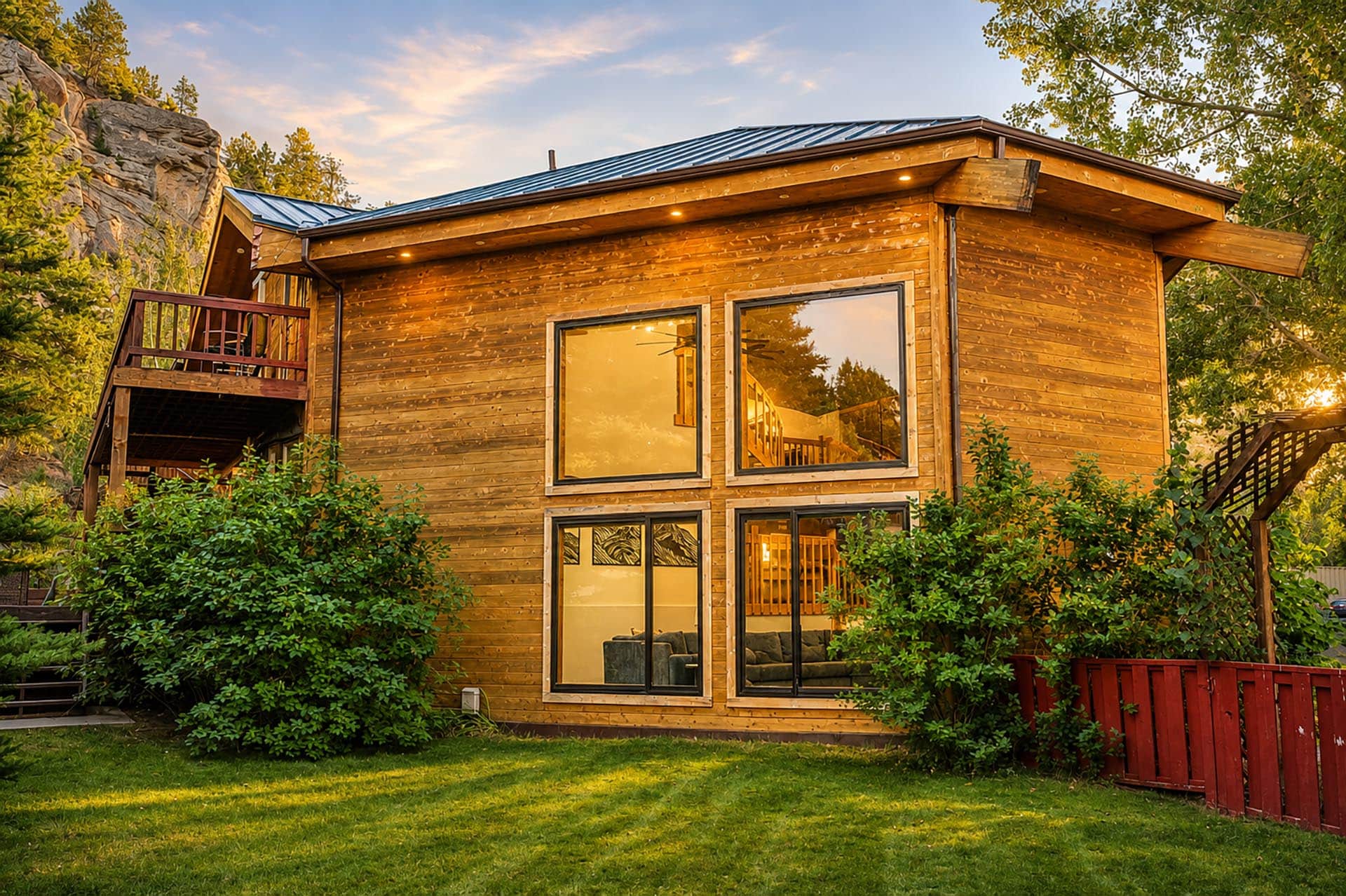 getaway wyoming canyon retreat