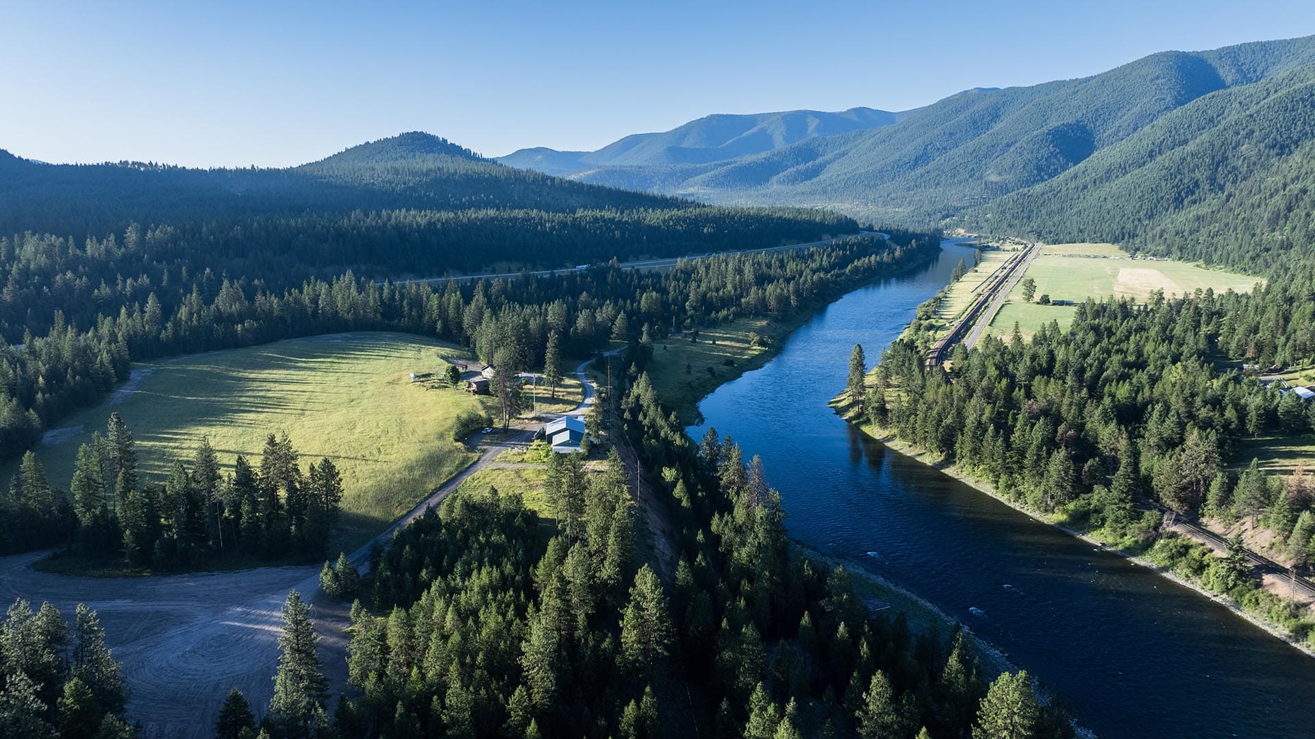 home on the river montana clark fork timeless river retreat