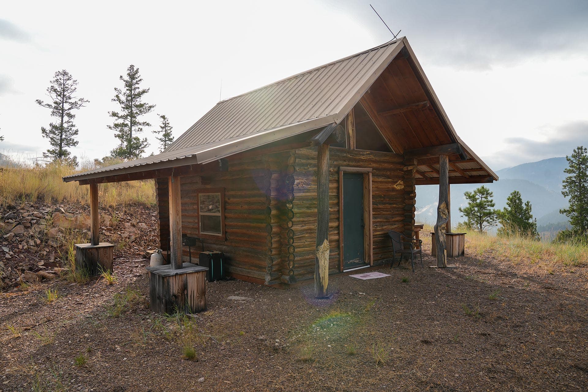 hunting cabin montana rock clark ranch