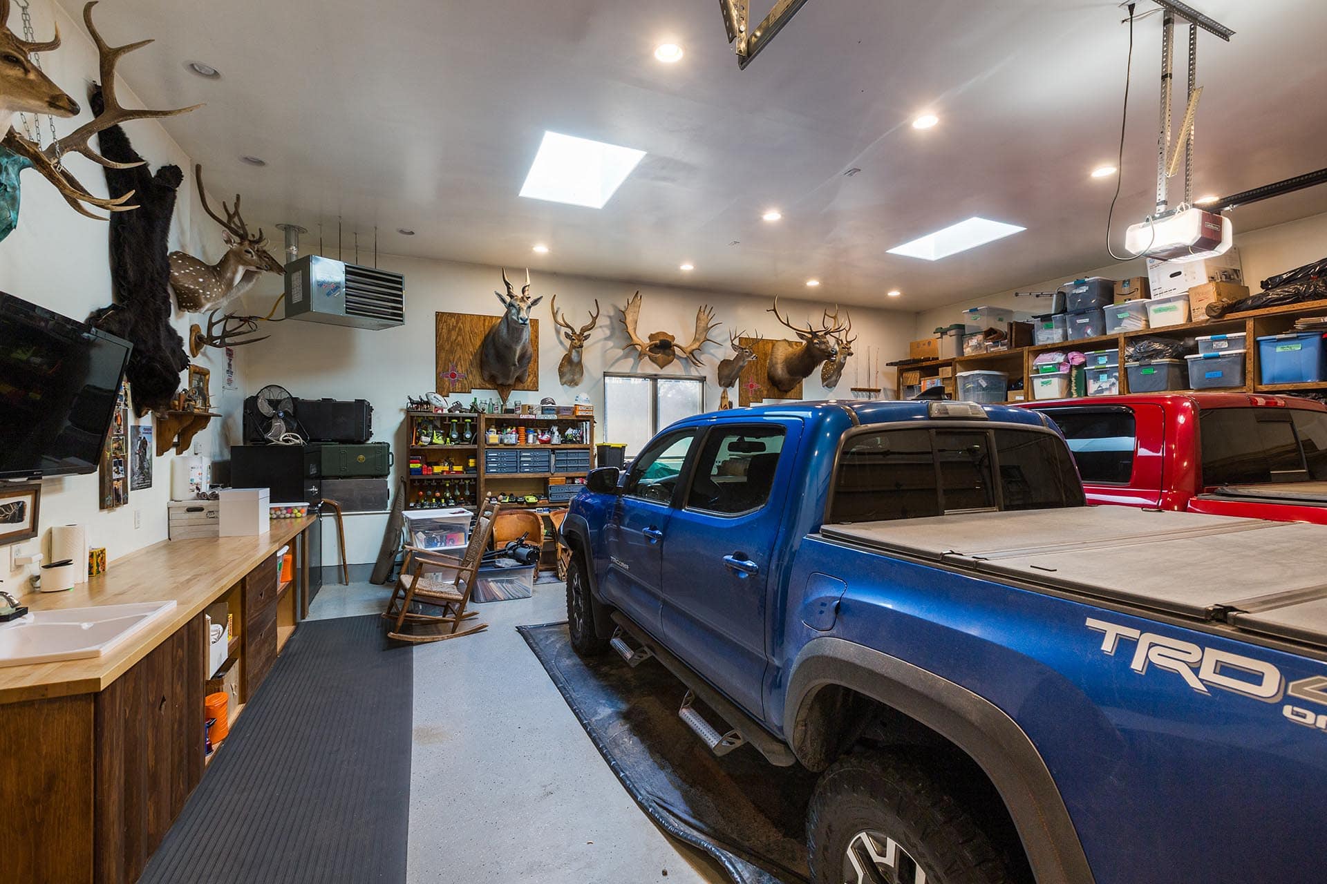 hunting property garage new mexico hacienda de suenos