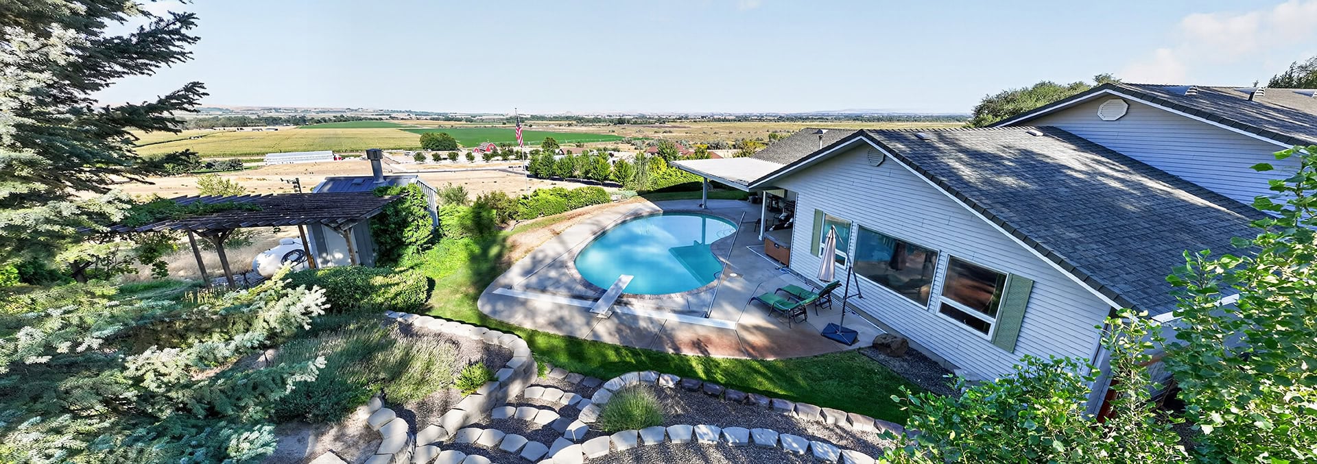 idaho home with pool for sale apple ridge farmstead