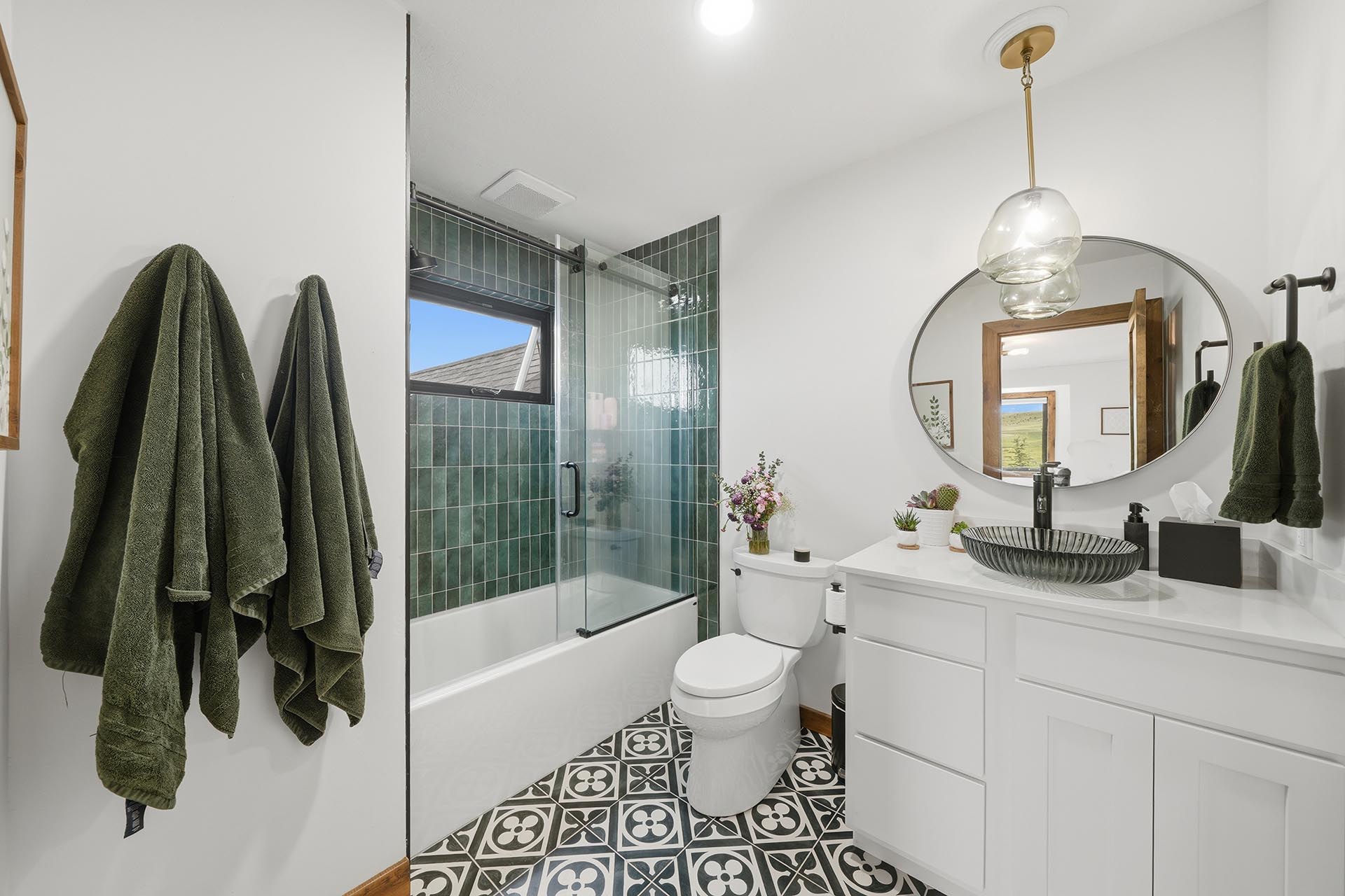 luxury home interior bathroom montana trailcrest horse property