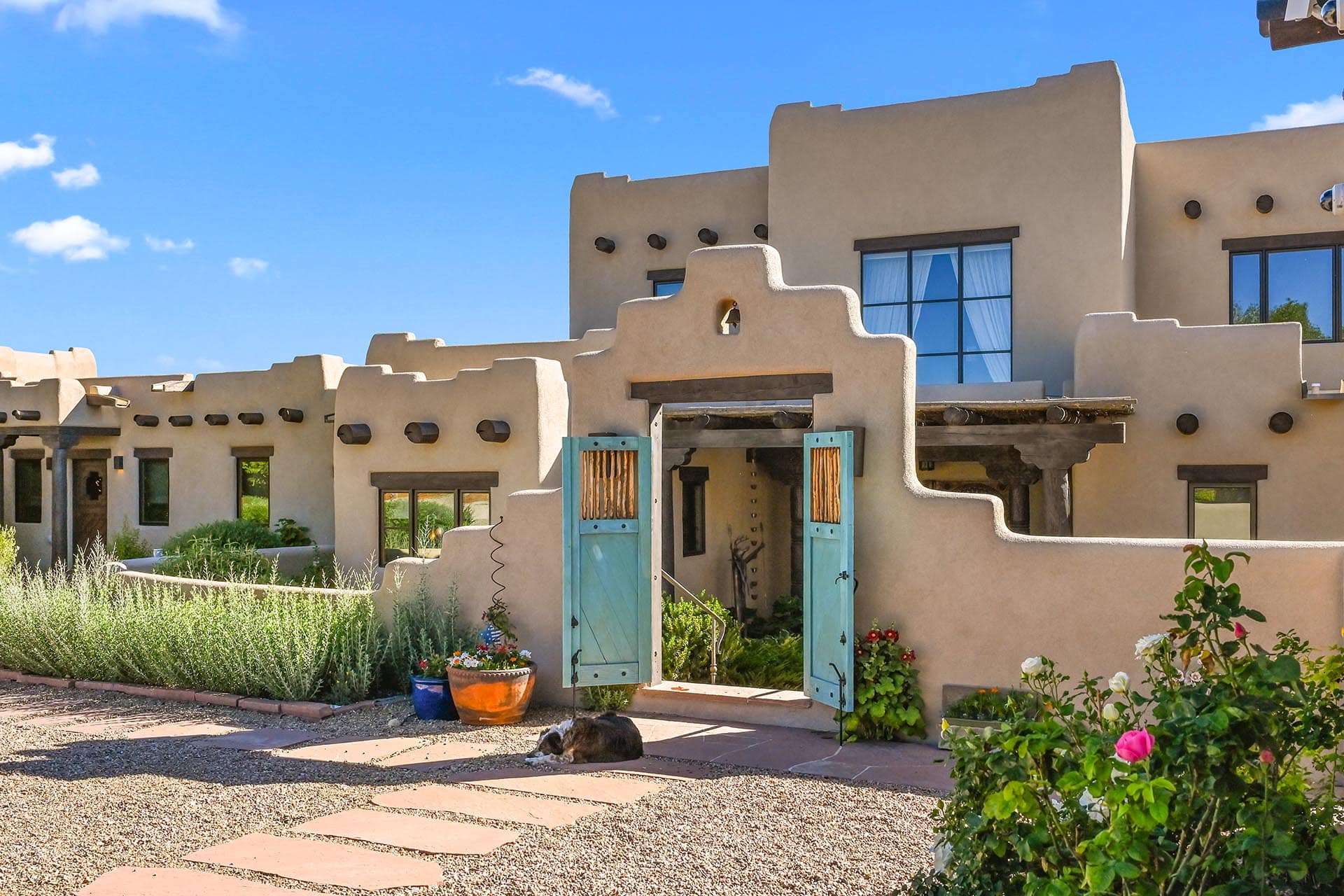 luxury homes for sale with adobe architecture new mexico hacienda de suenos