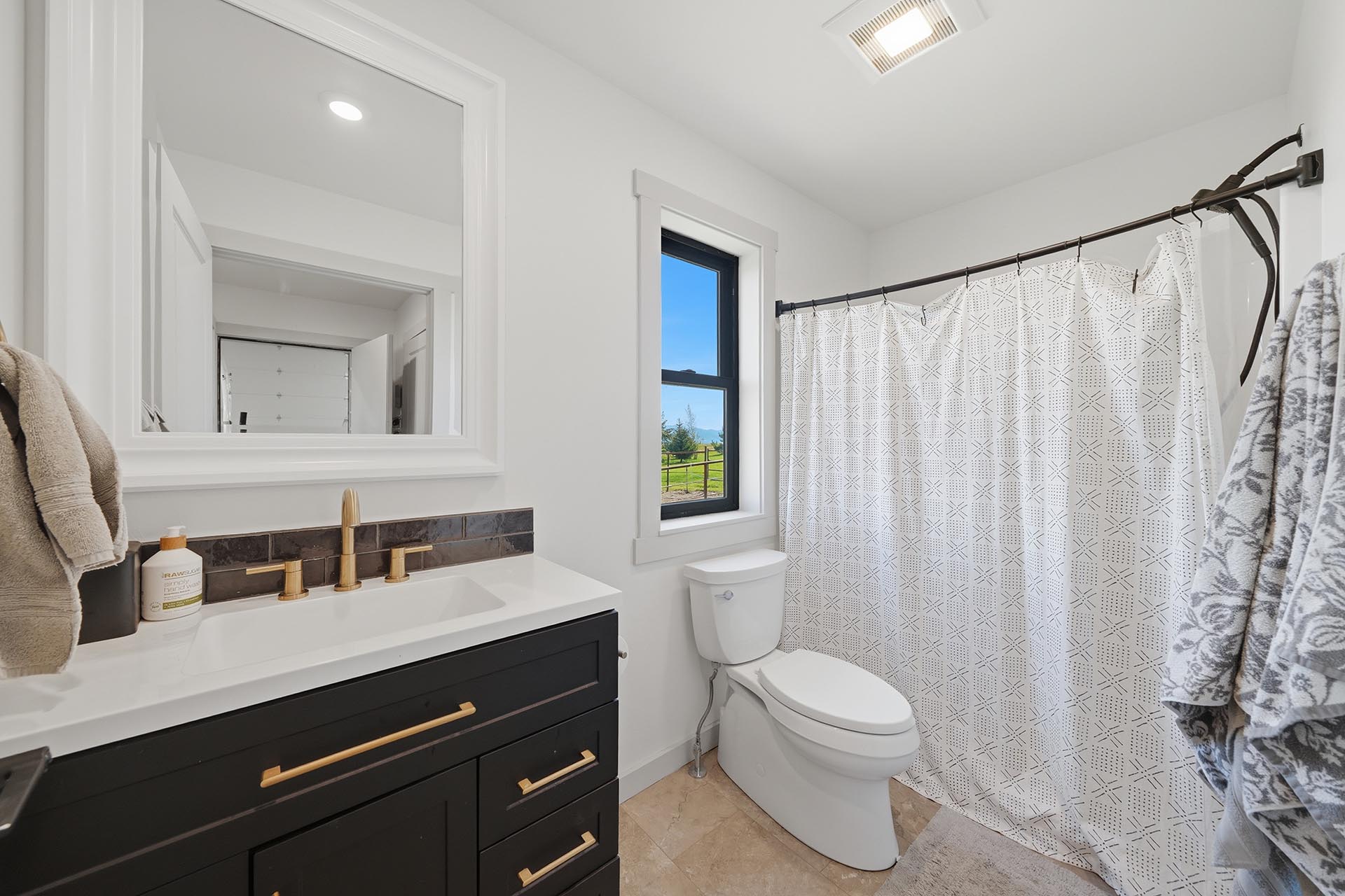 modern bathroom interior for sale montana trailcrest horse property