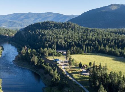 montana ranches for sale clark fork timeless river retreat