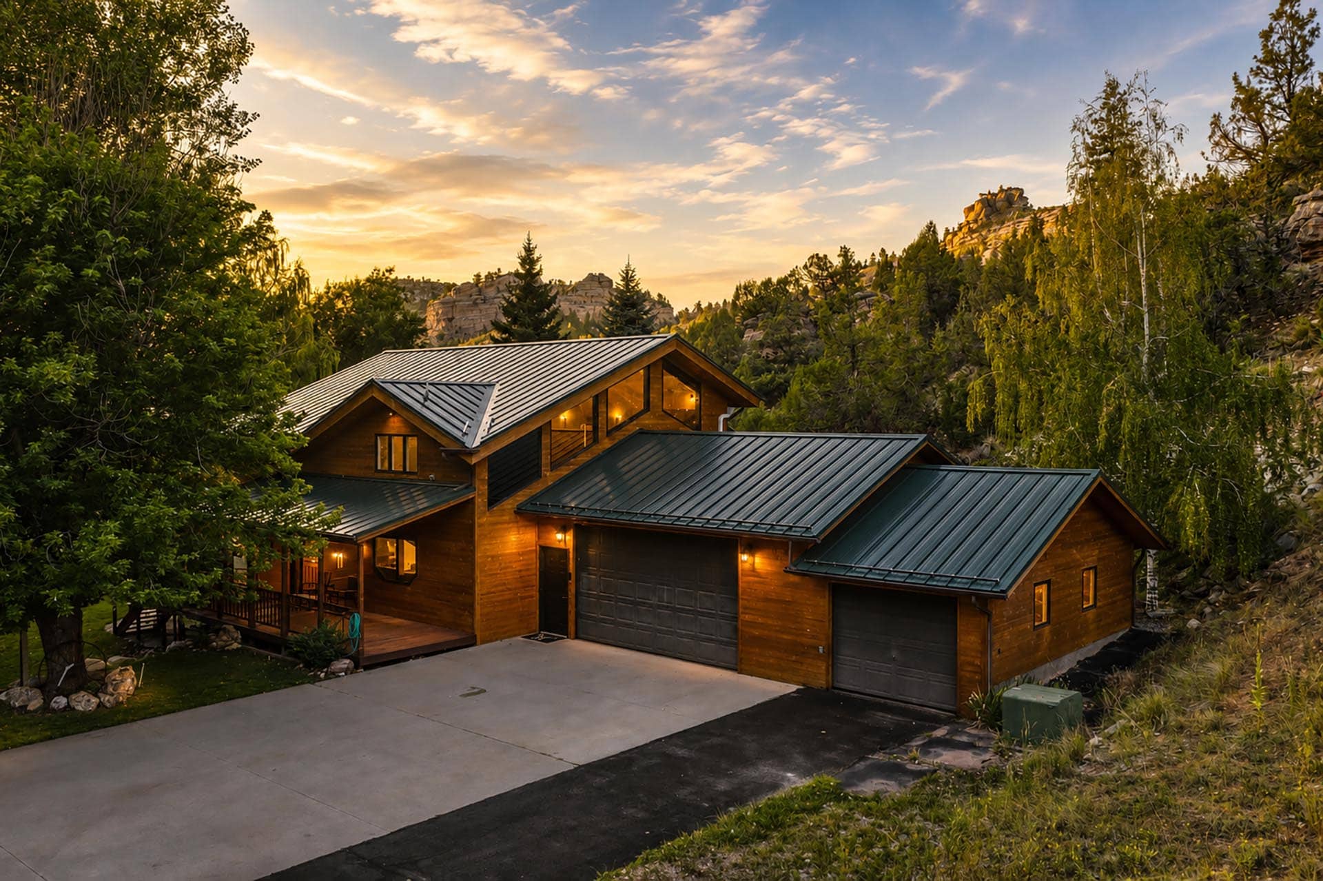mountain wyoming canyon retreat