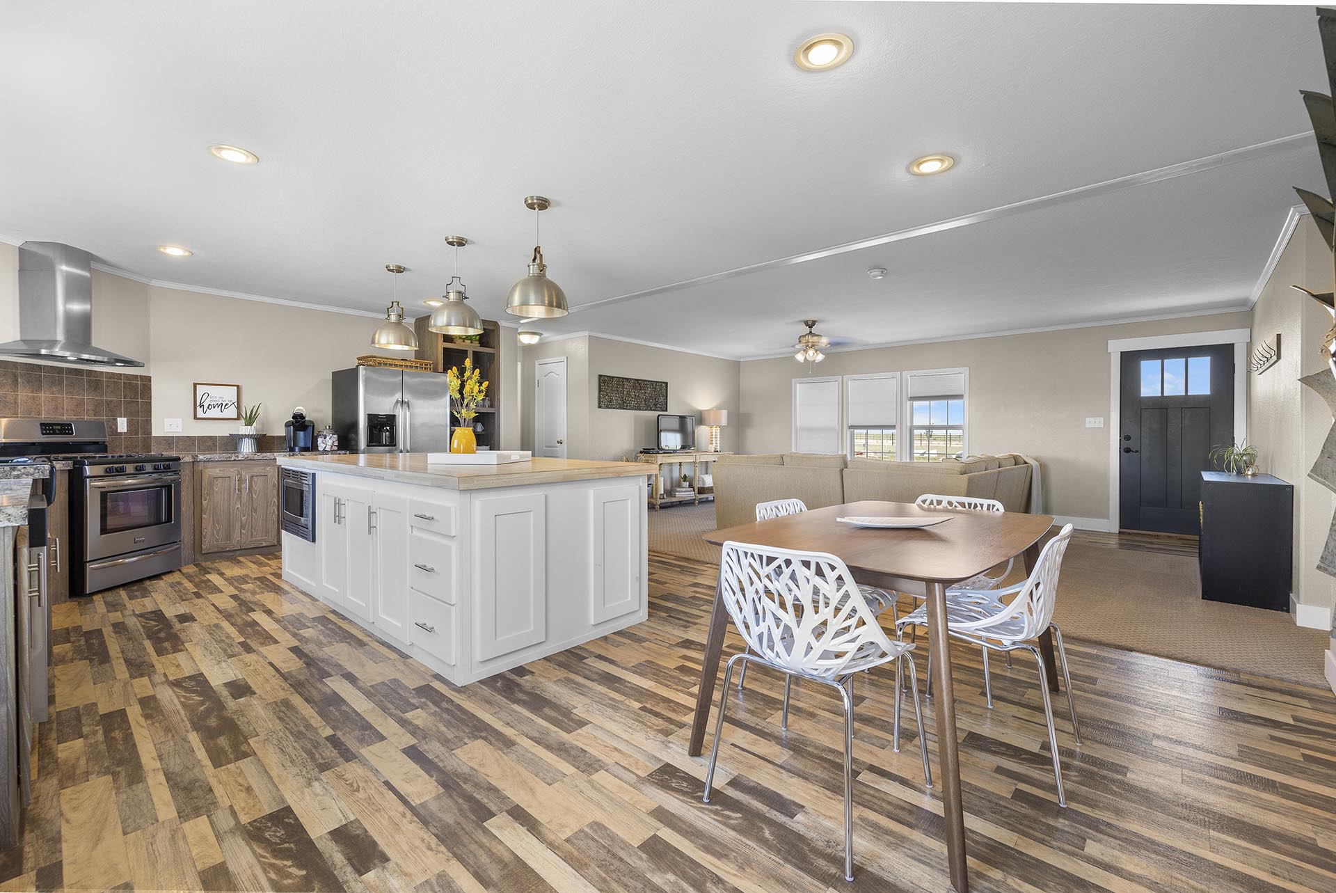 open concept kitchen ranch colorado buck creek ranch