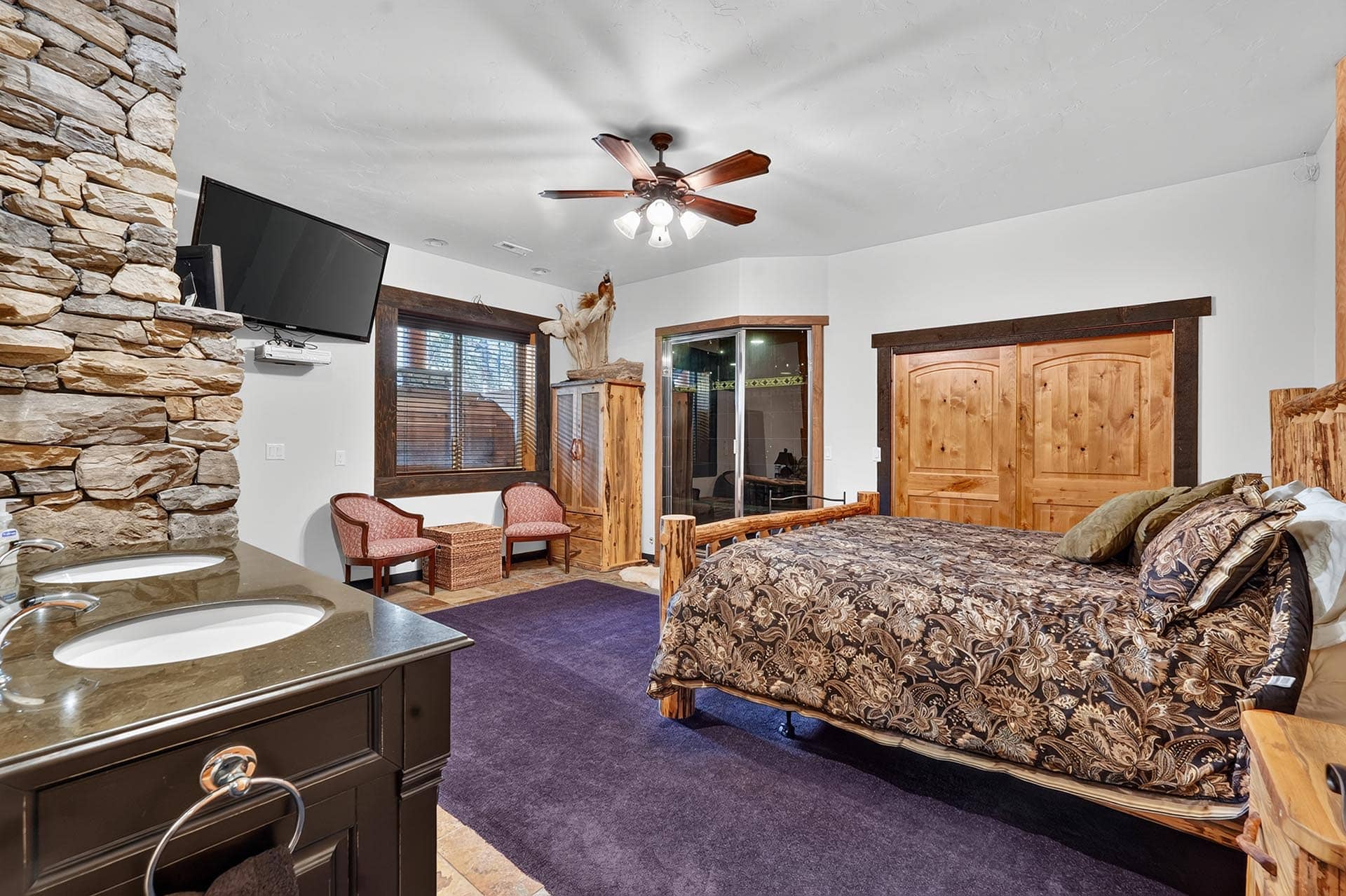 open loft log home idaho henrys fork ace high lodge