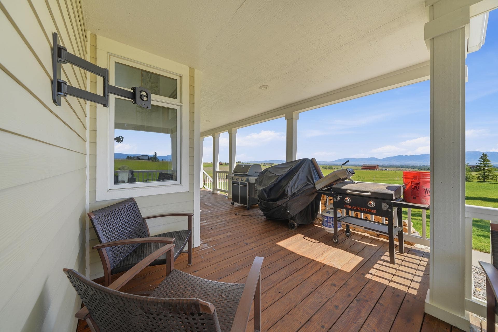 outdoor living property with mountain views for sale montana trailcrest horse property