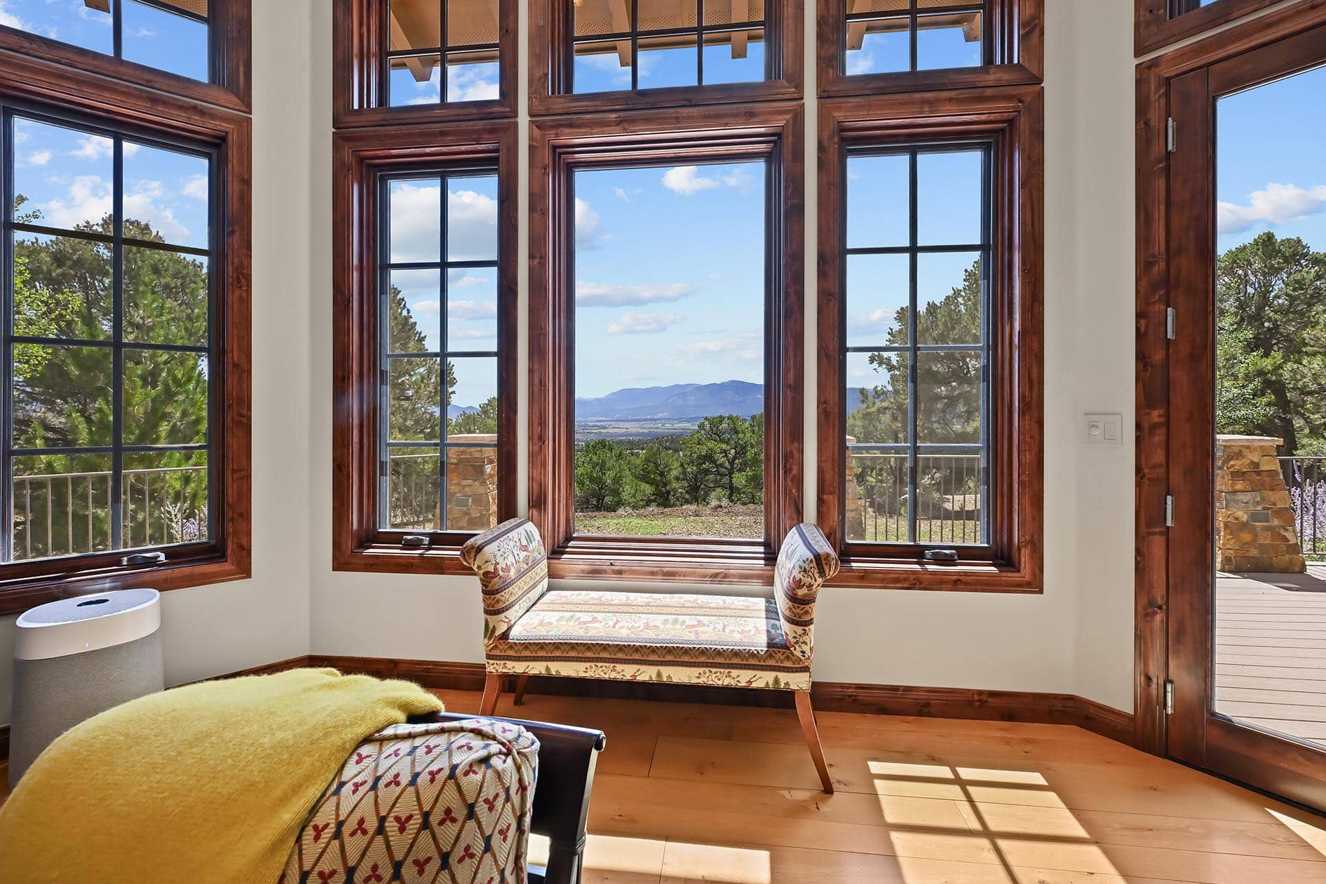 panoramic mountain view residential estate colorado collegiate peaks ranch