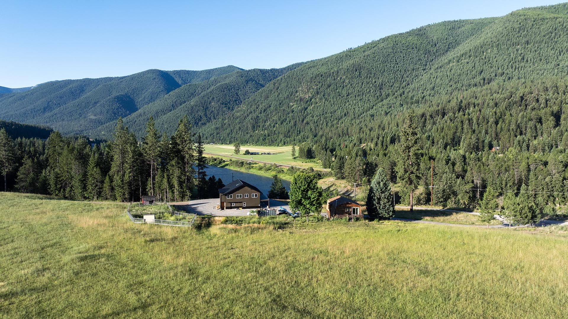 privacy montana clark fork timeless river retreat