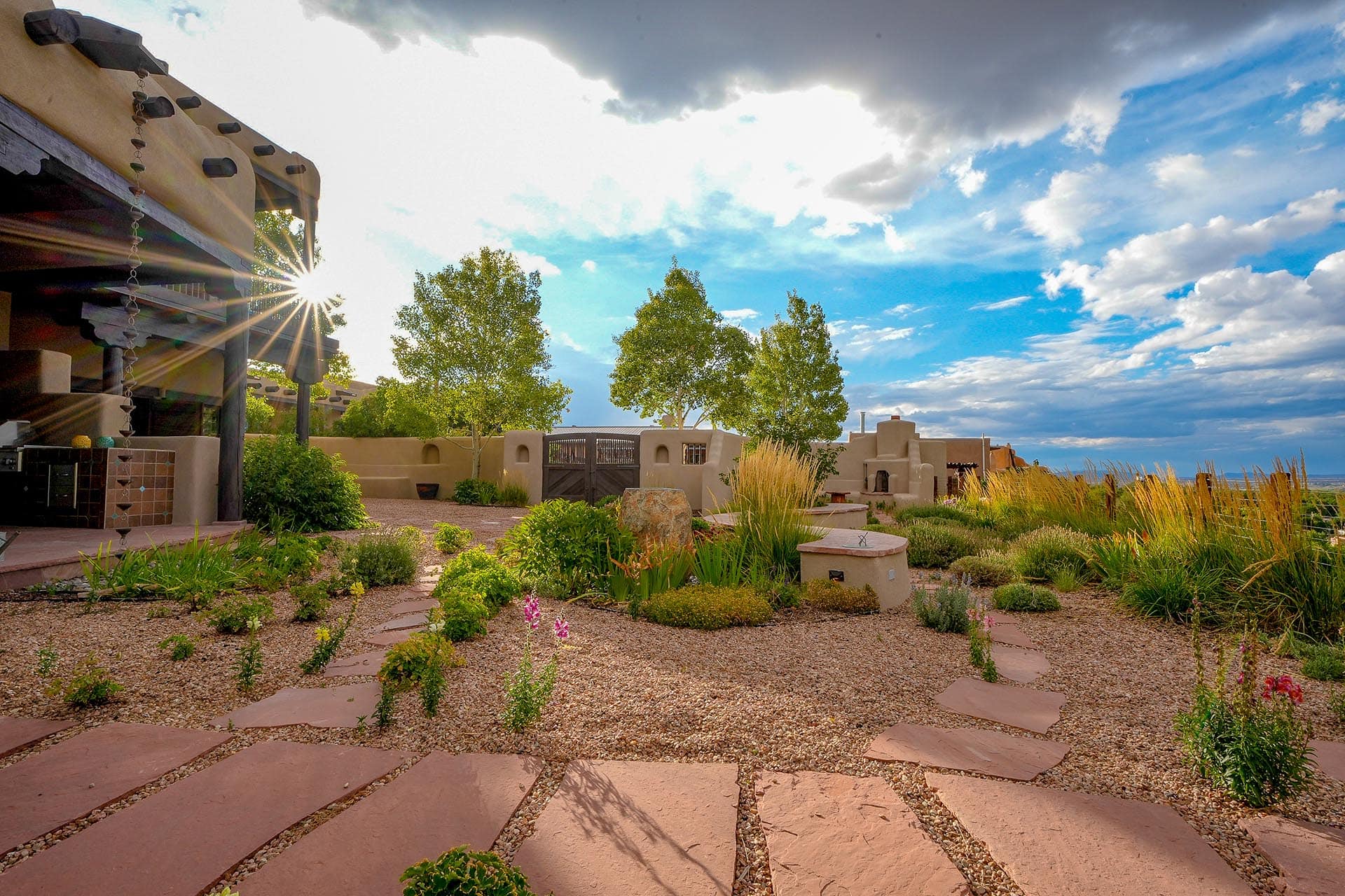 recreational property for sale with landscaped gardens new mexico hacienda de suenos