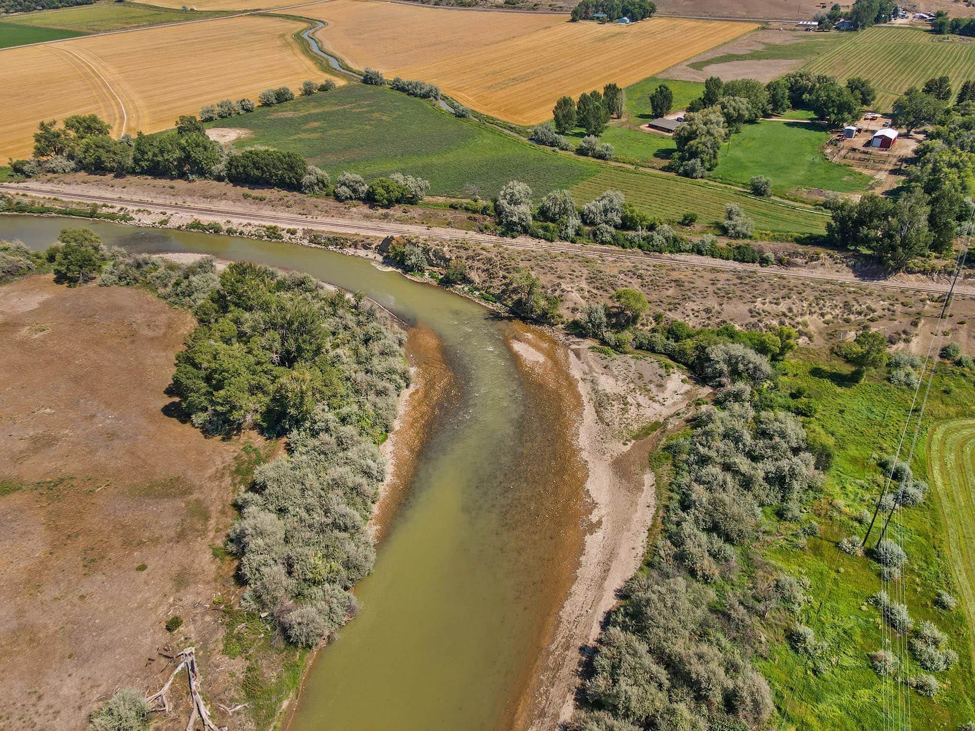 riverbend Montana Clarks Fork Waterfowl Camp