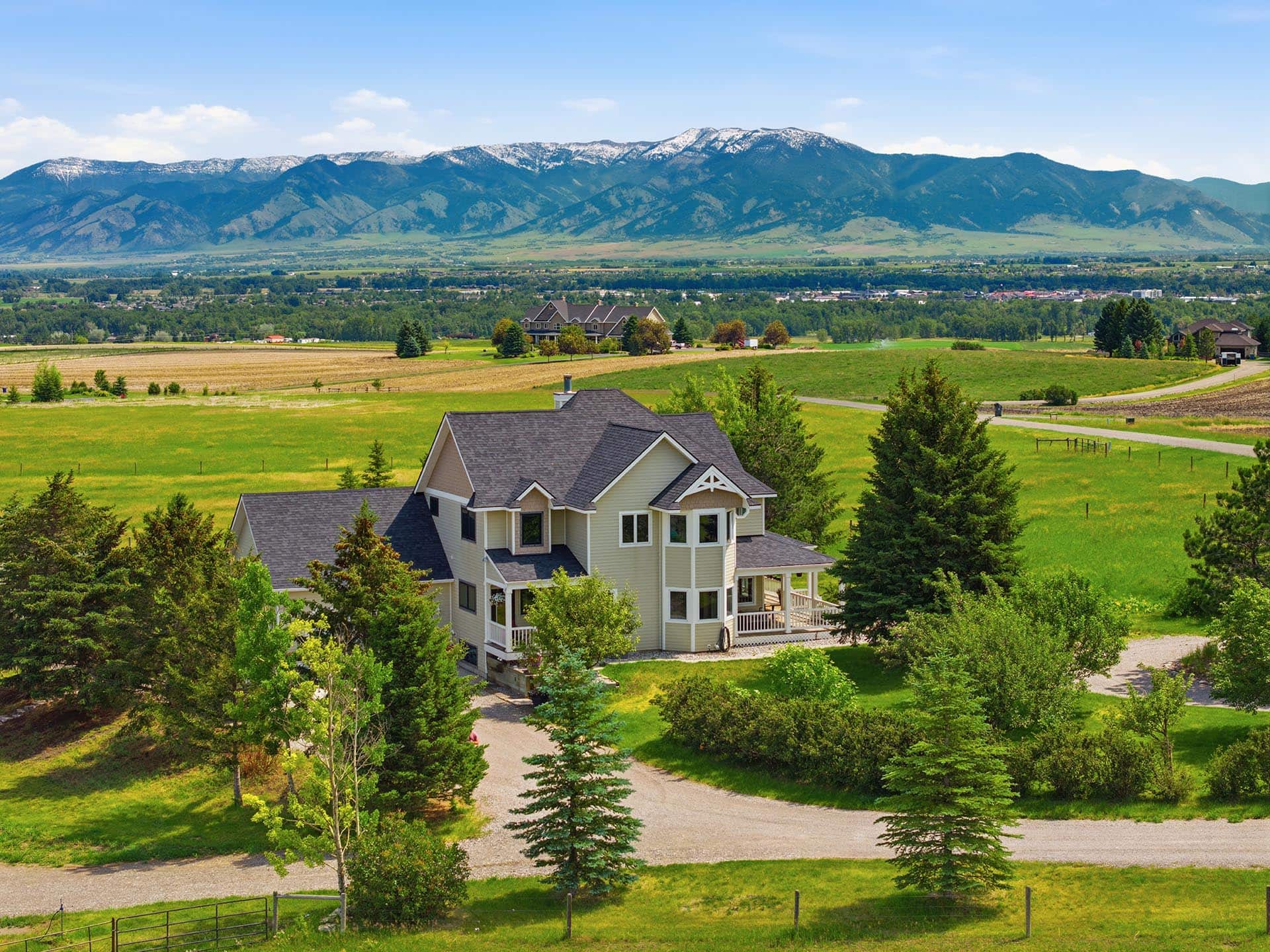 scenic horse property with mountain views montana trailcrest horse property