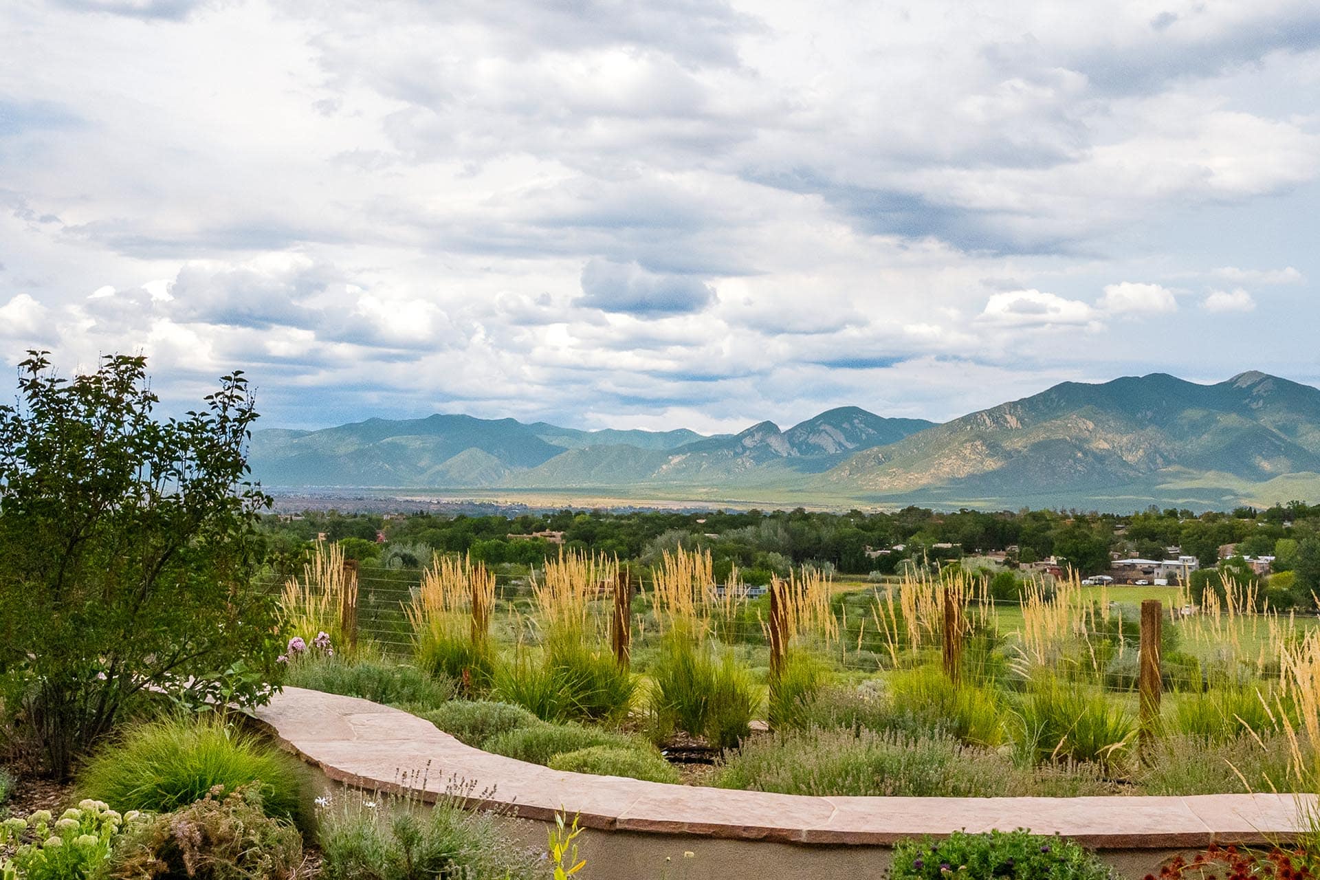 scenic mountain views land new mexico hacienda de suenos