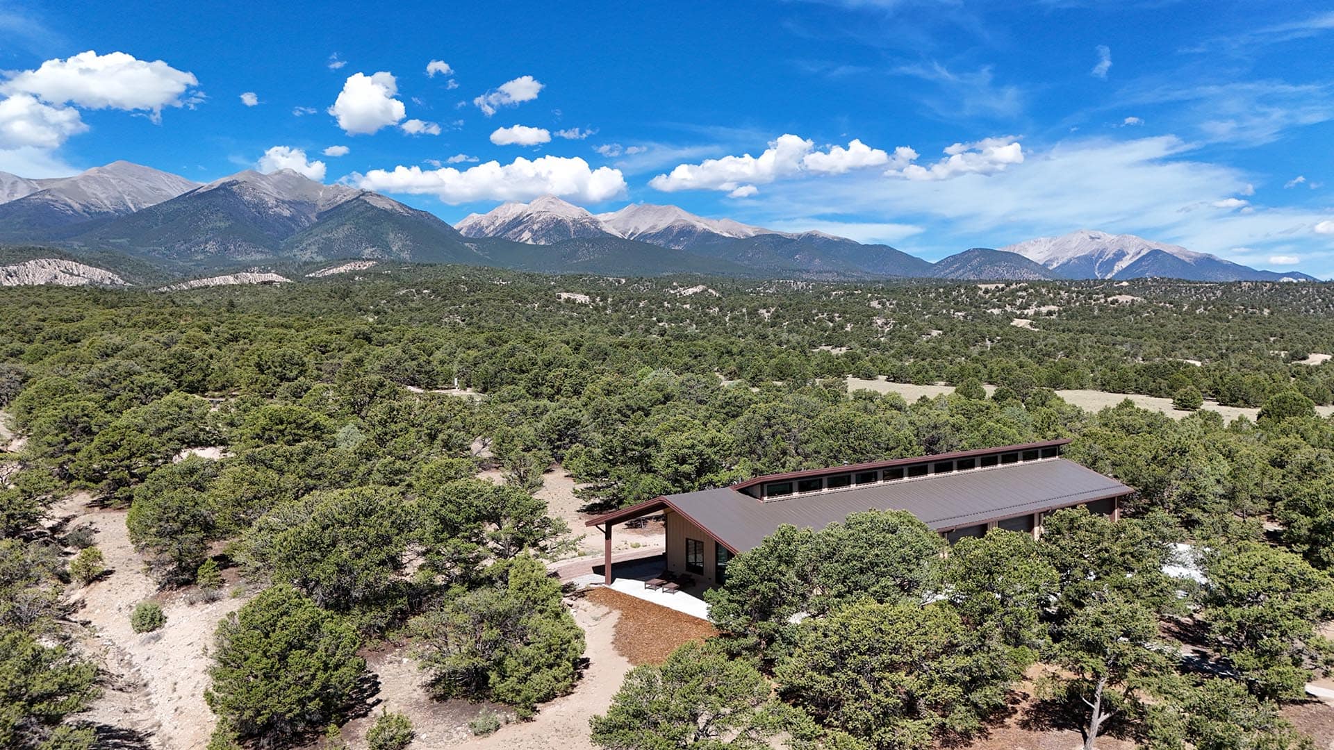 secluded forest home residential estate colorado collegiate peaks ranch