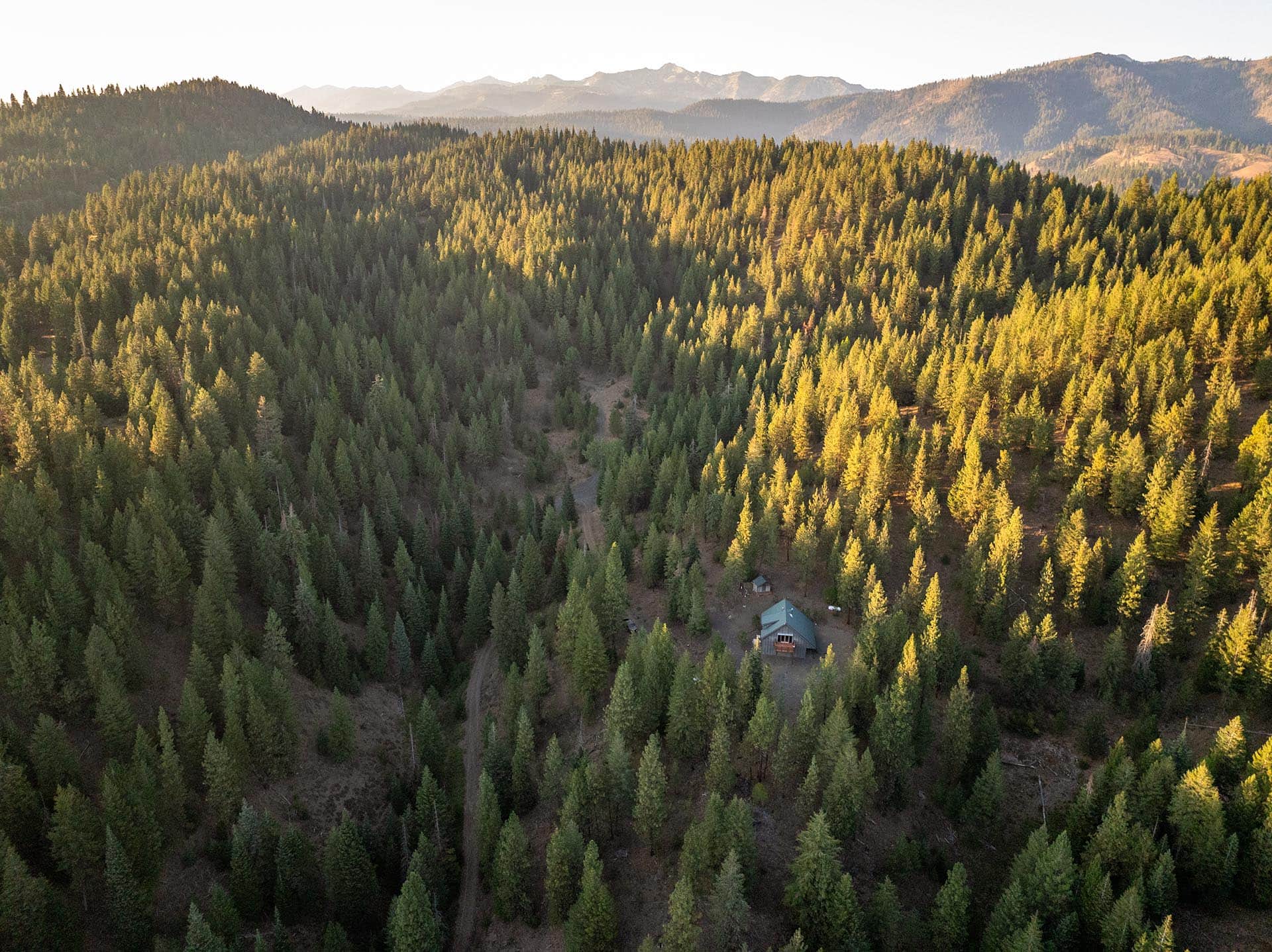 timbered property with house mountain view land oregon goose creek getaway