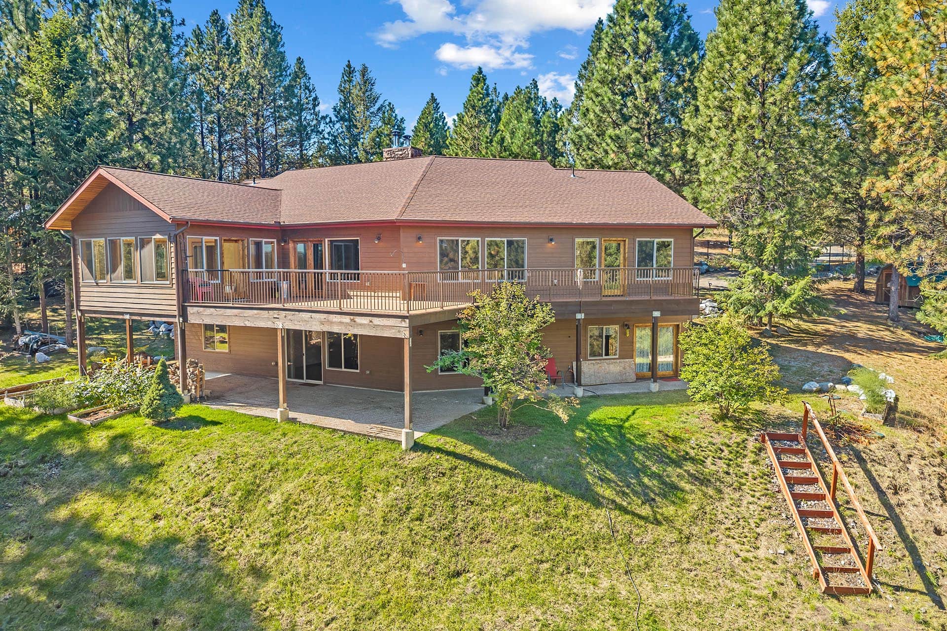 waterfront acreage with home washington curlew lake house