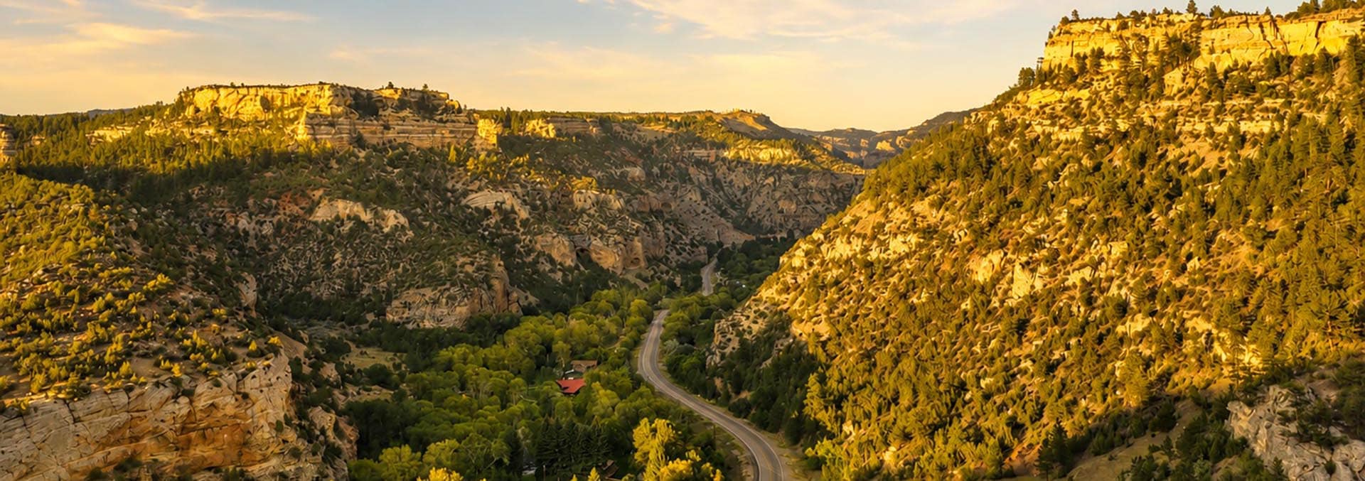 wyoming land with homes for sale canyon retreat