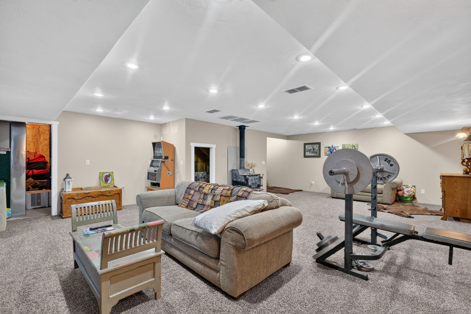 Basement Flex Space Idaho Sand Creek Farmstead