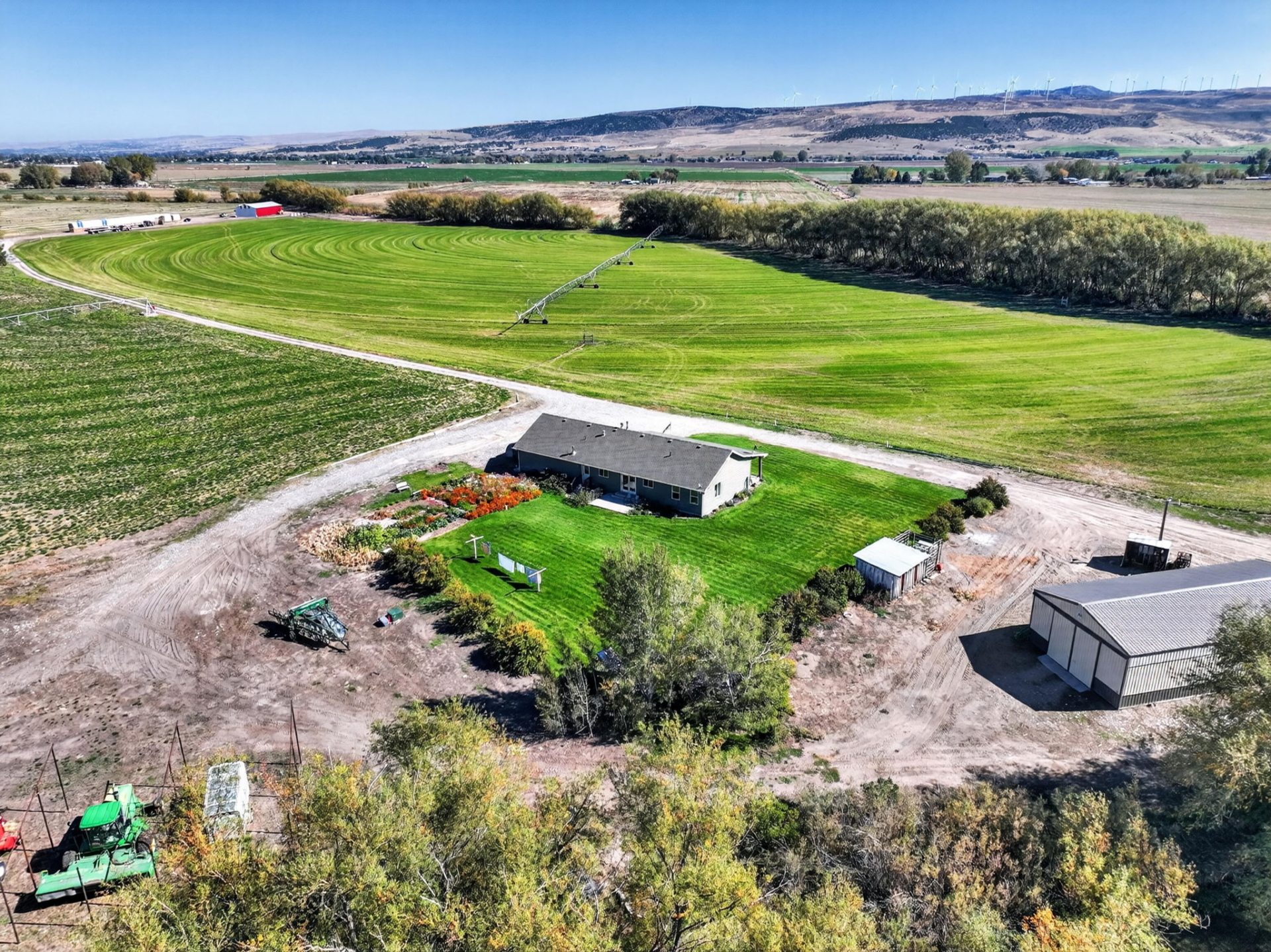 East Idaho Hay Farm Idaho Sand Creek Farmstead