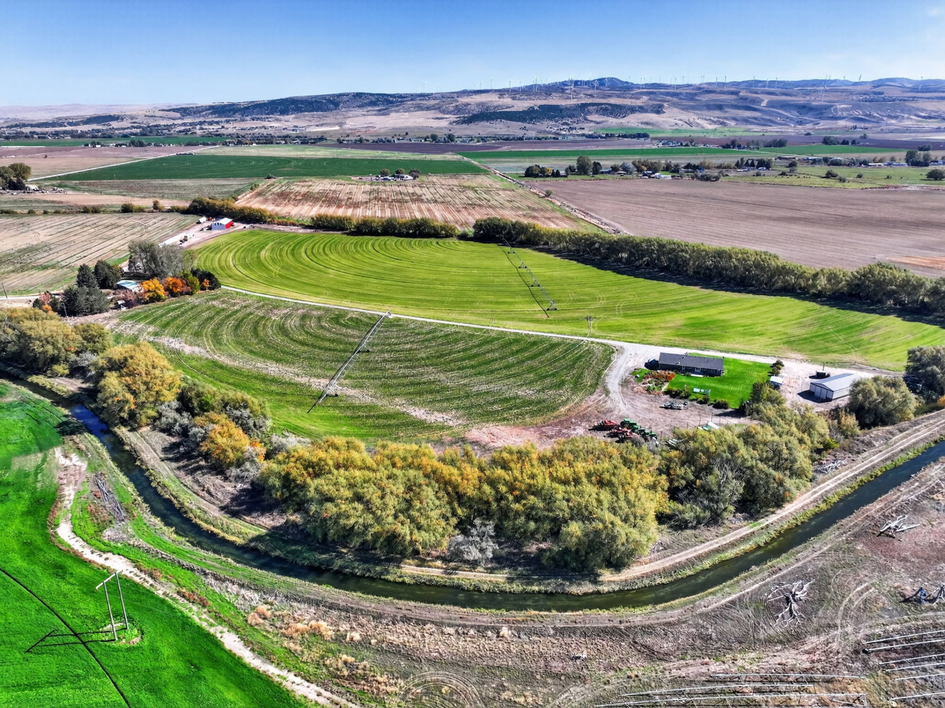 East Idaho Irrigated Farm Idaho Sand Creek Farmstead