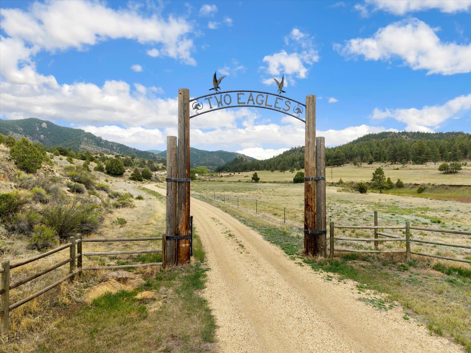 Entrance colorado two eagles ranch