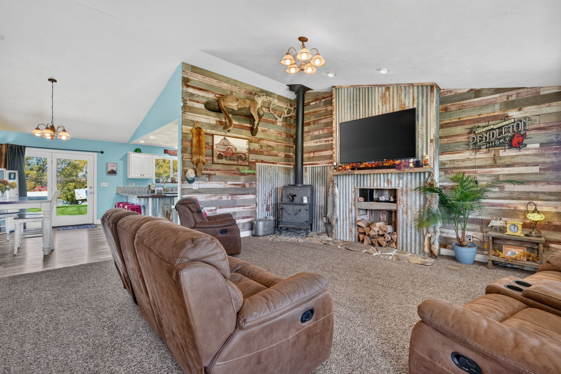 Living Room Idaho Sand Creek Farmstead