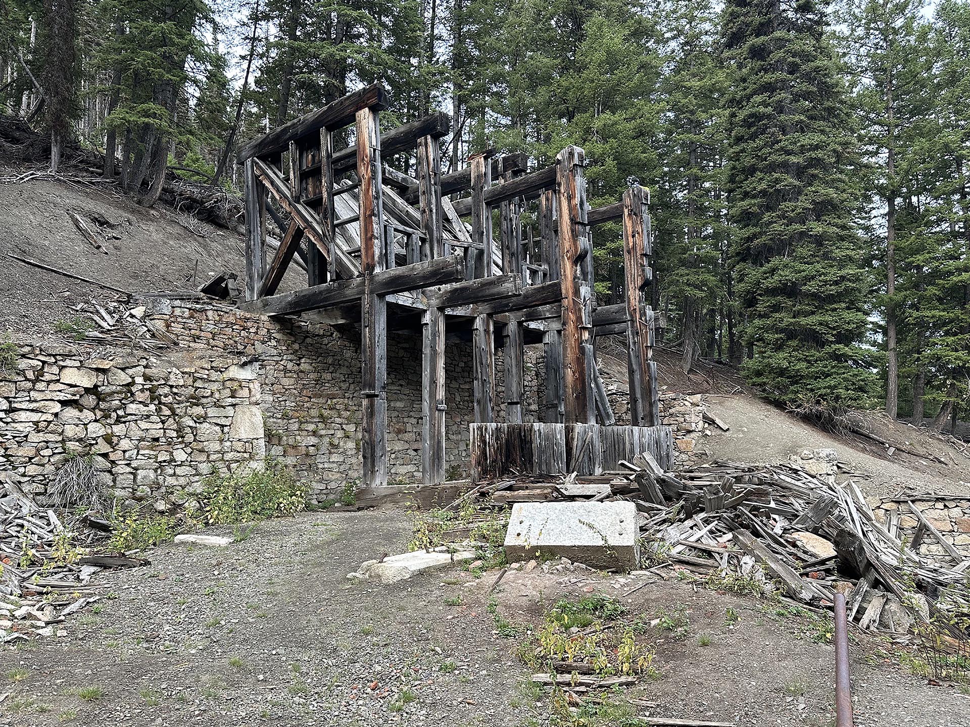 Mill idaho silver star mine and hunting property
