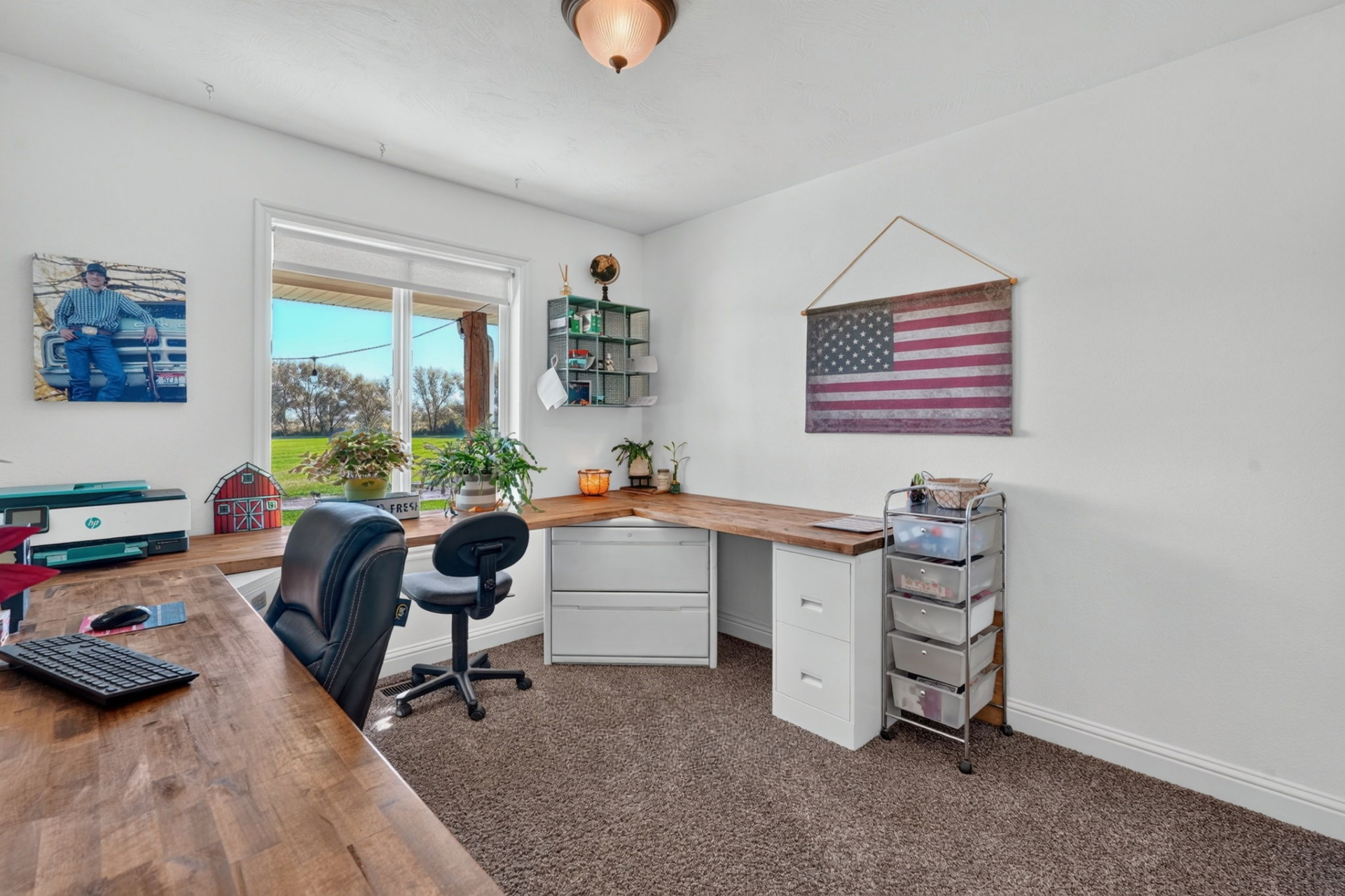 Office Idaho Sand Creek Farmstead