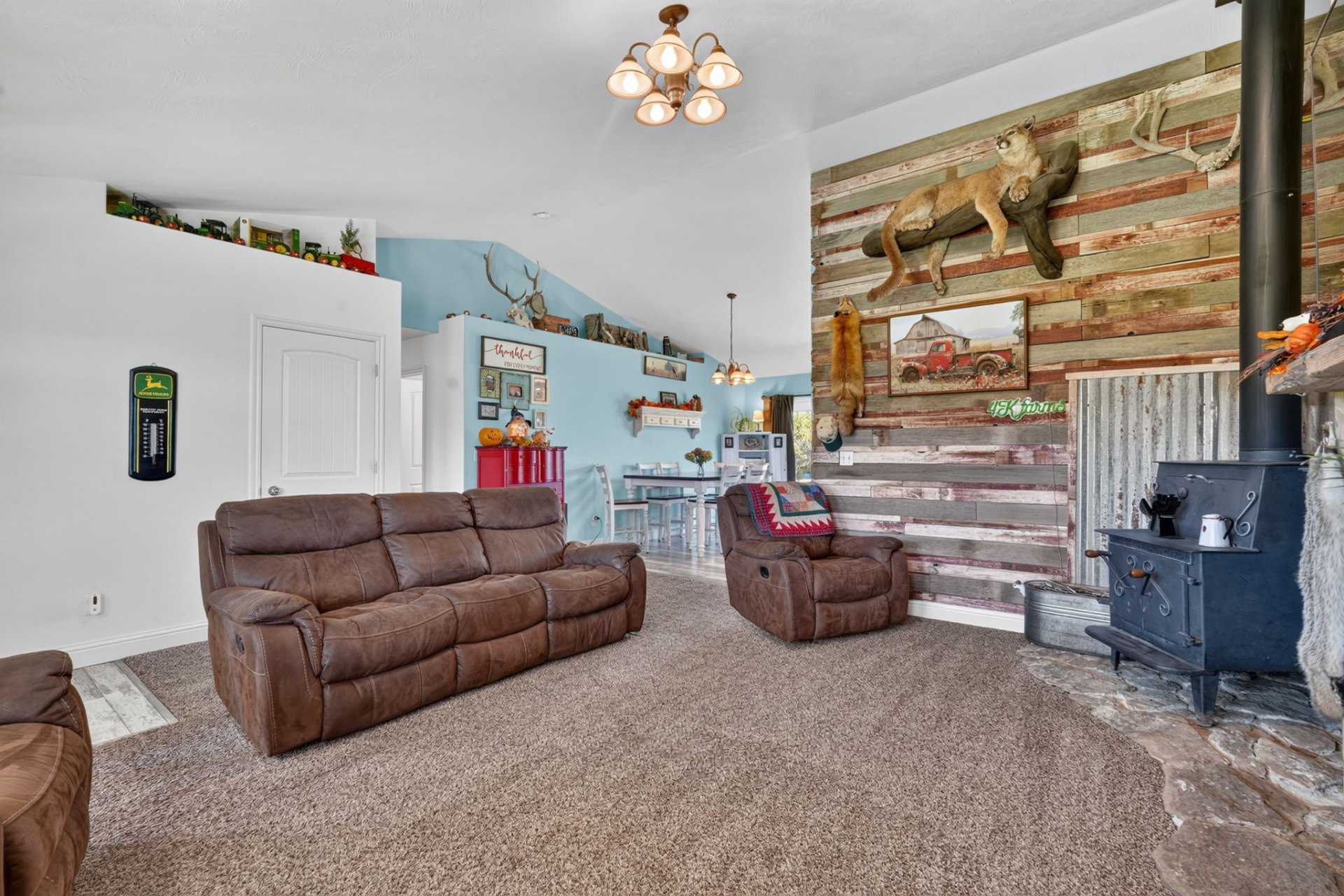 Open Floor Plan Idaho Sand Creek Farmstead