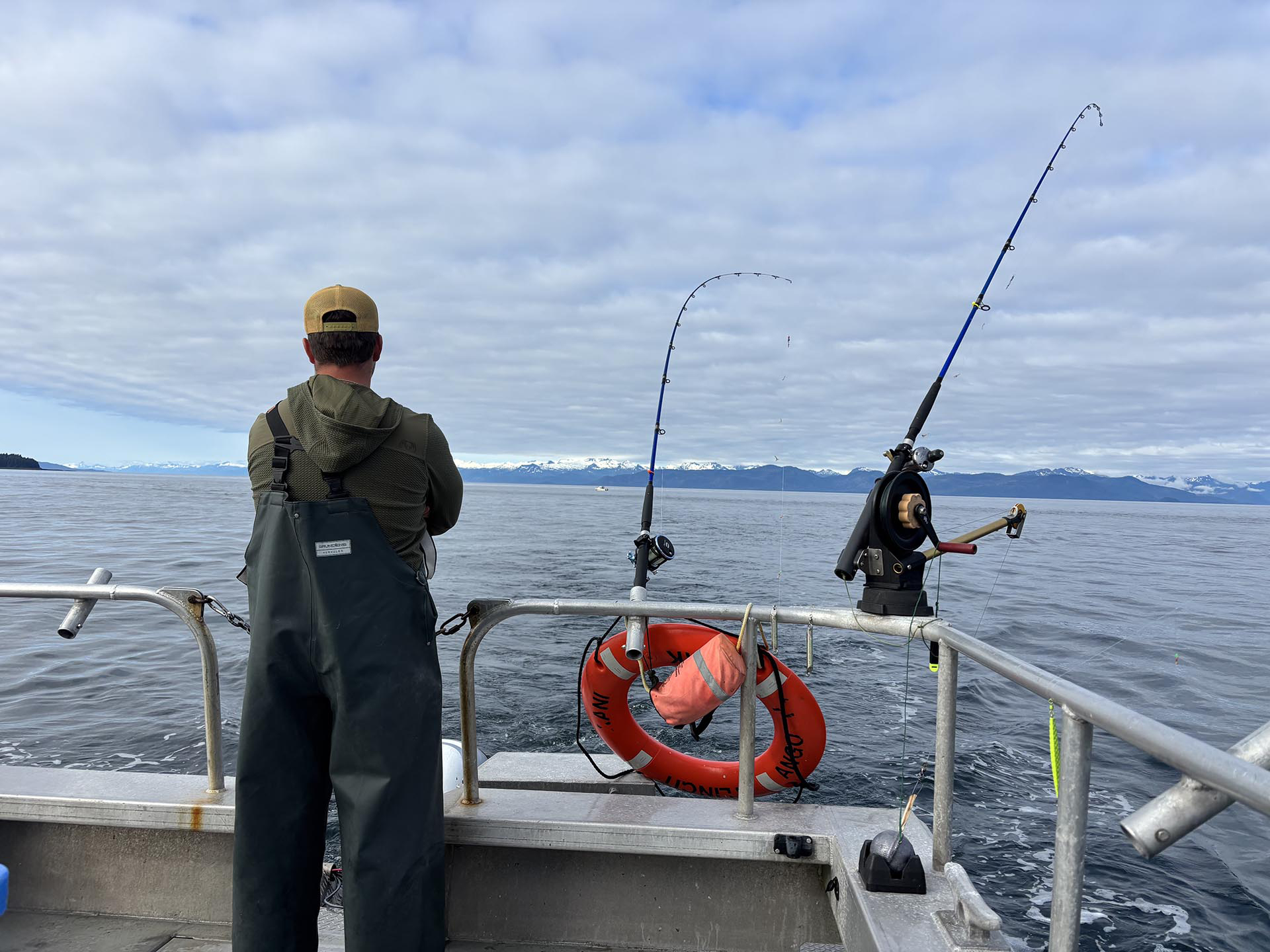 casting line alaska inside passage wilderness enclave