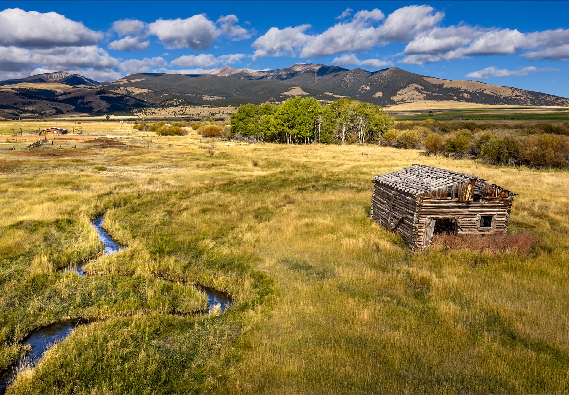 creek frontage land with cabin montana dempsey lakes cattle ranch