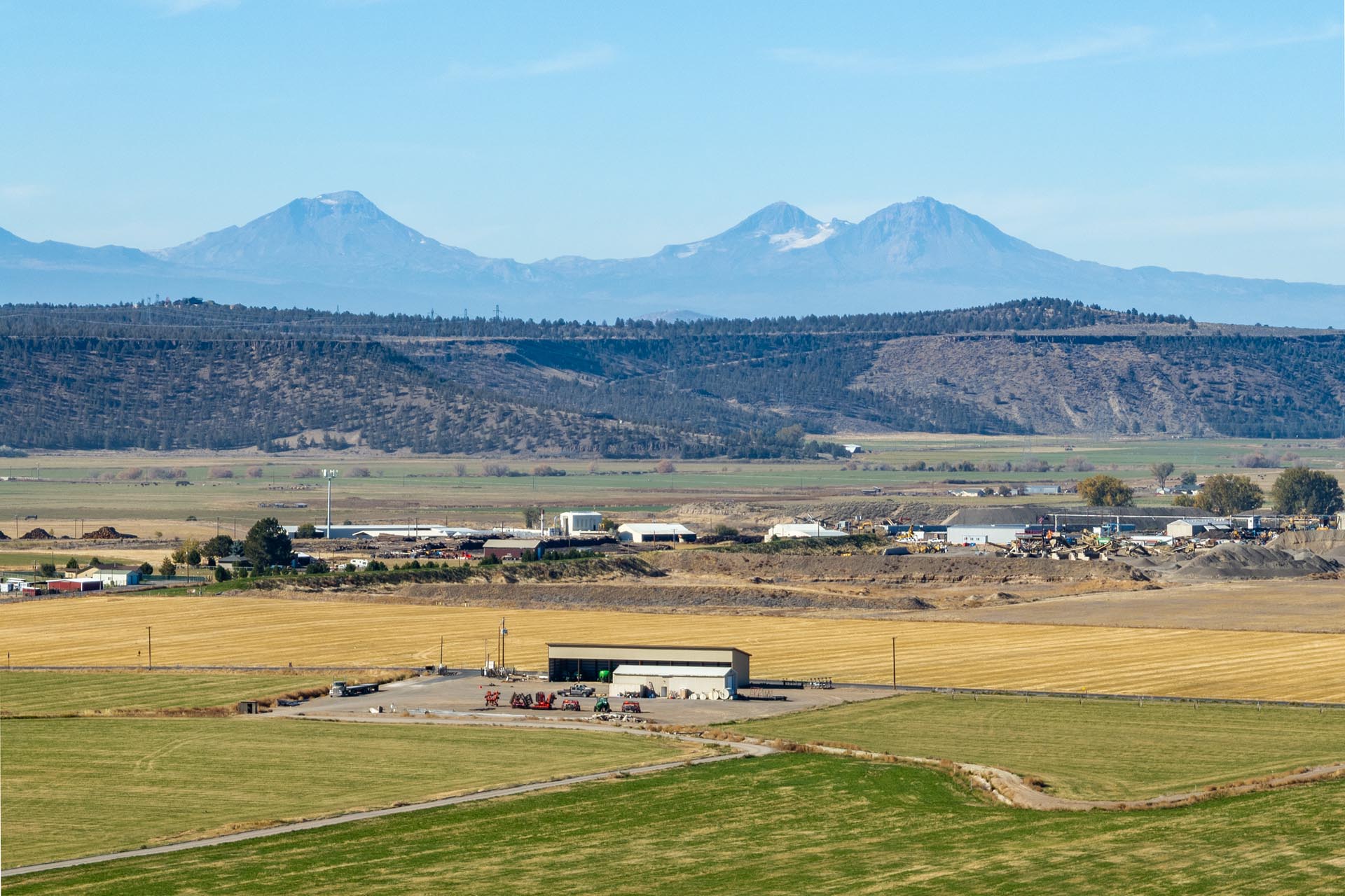 custom home on acreage for sale oregon north ochoco valley hay and cattle ranch