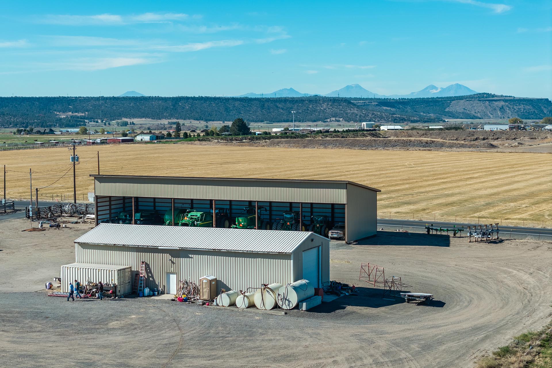 farm with multiple homes for sale oregon north ochoco valley hay and cattle ranch