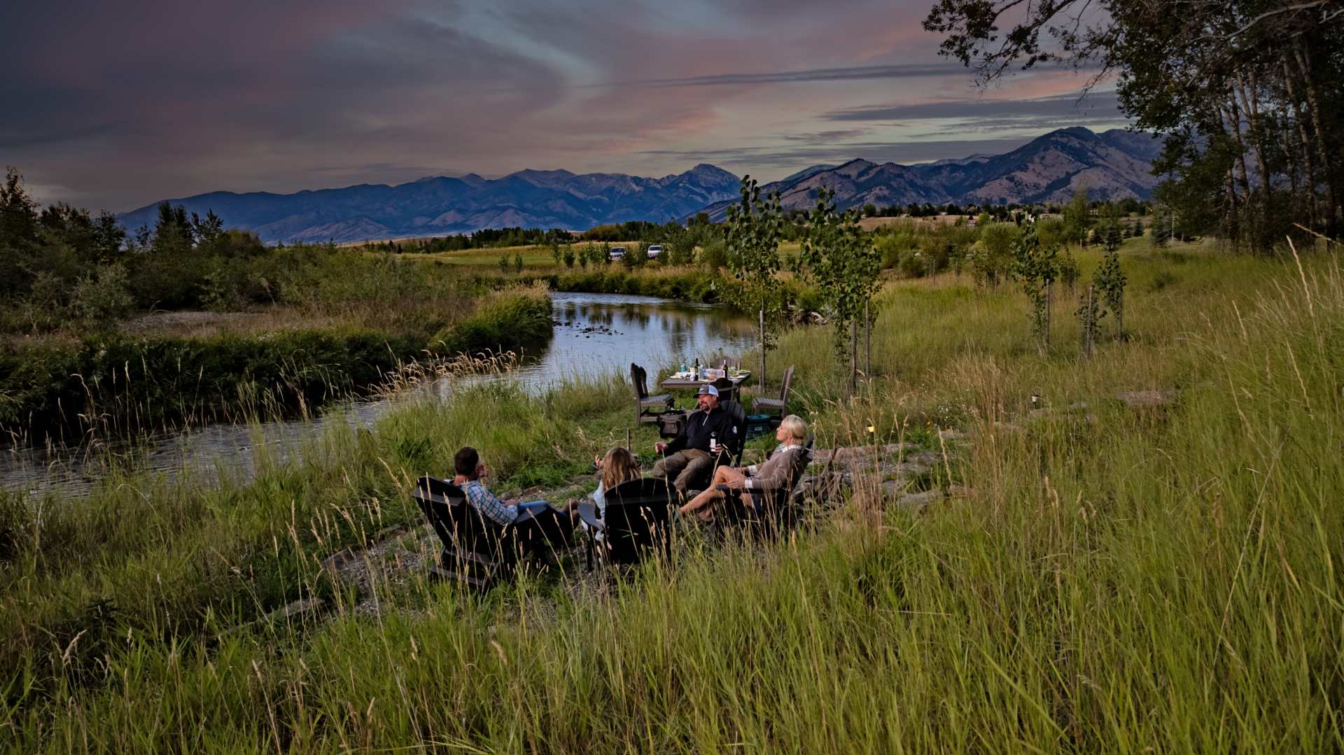 fly fishing property with river frontage montana east gallatin riverbend