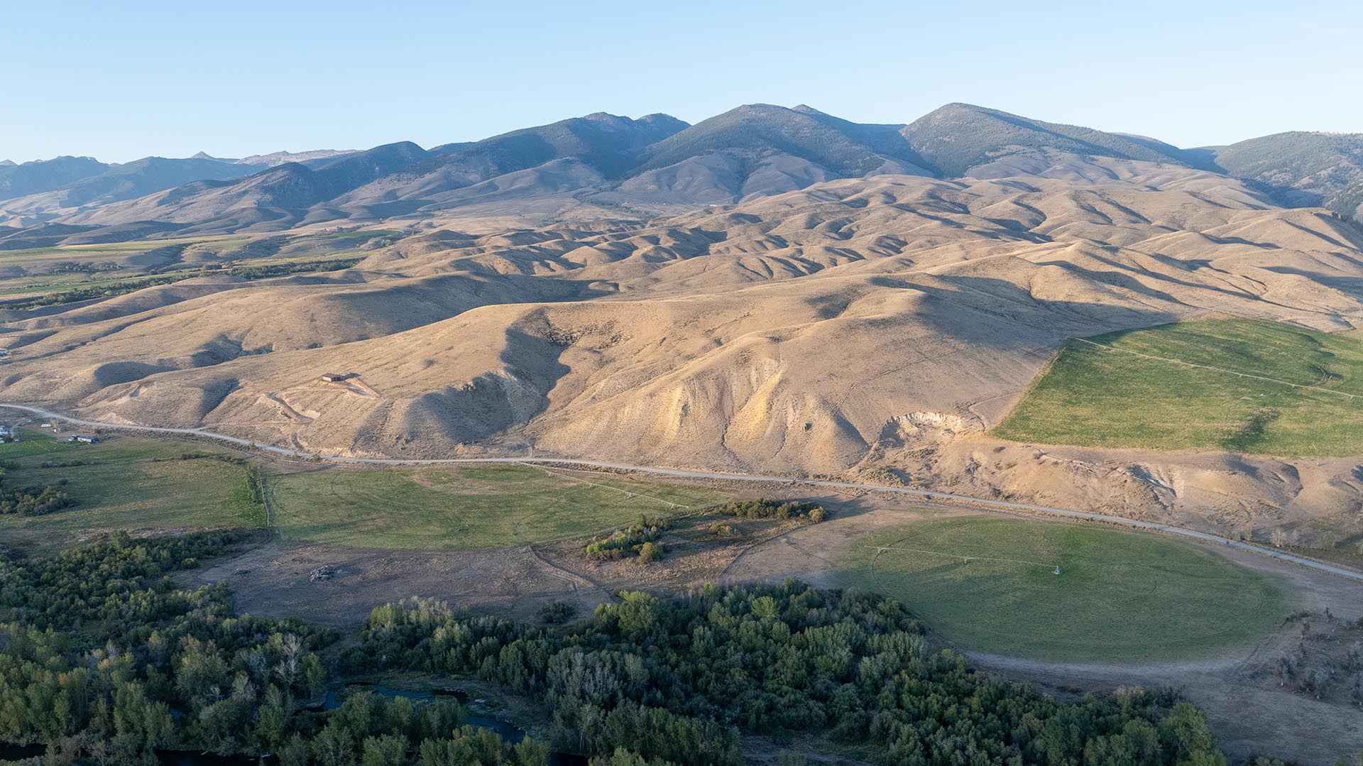 irrigated river bottom farm idaho jackson corner ranch