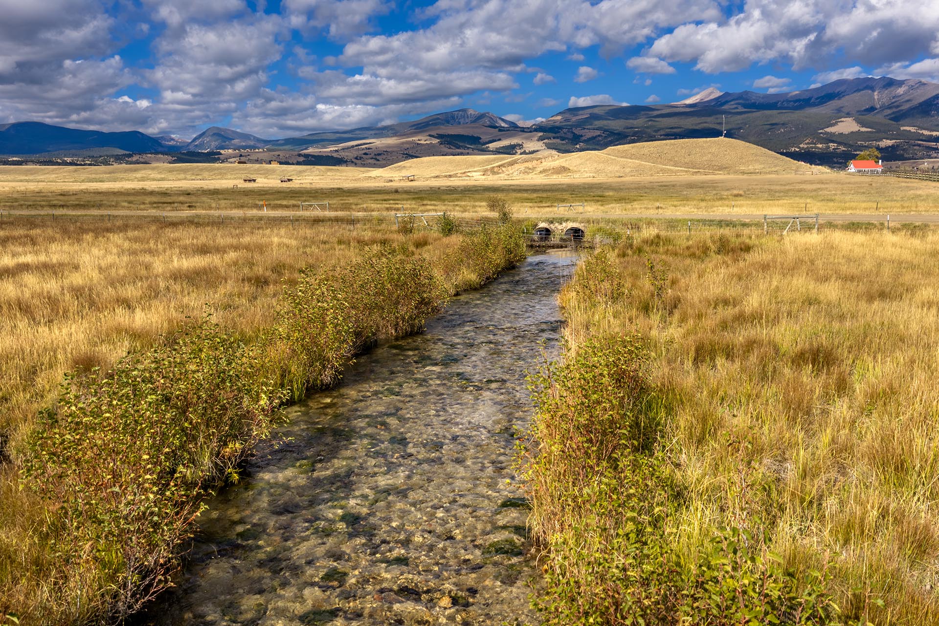 land with stream crossing montana dempsey lakes cattle ranch
