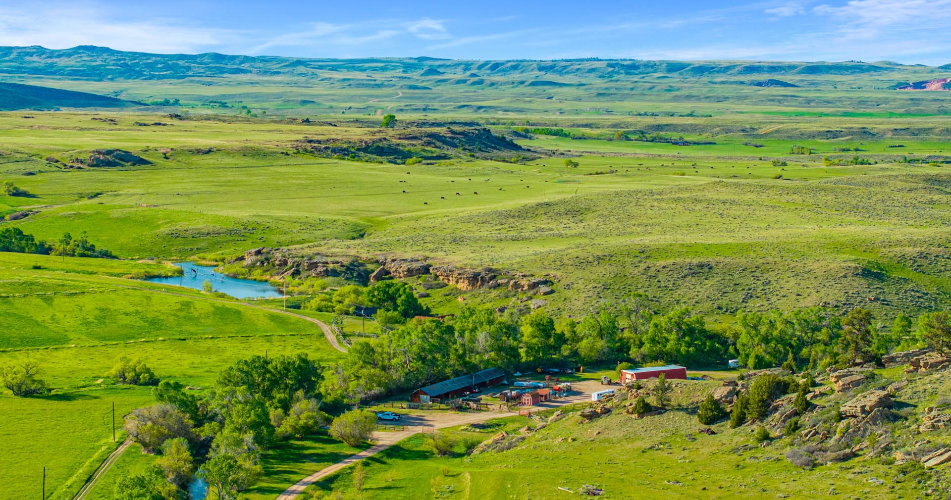 land with water for sale wyoming creek bend ranch