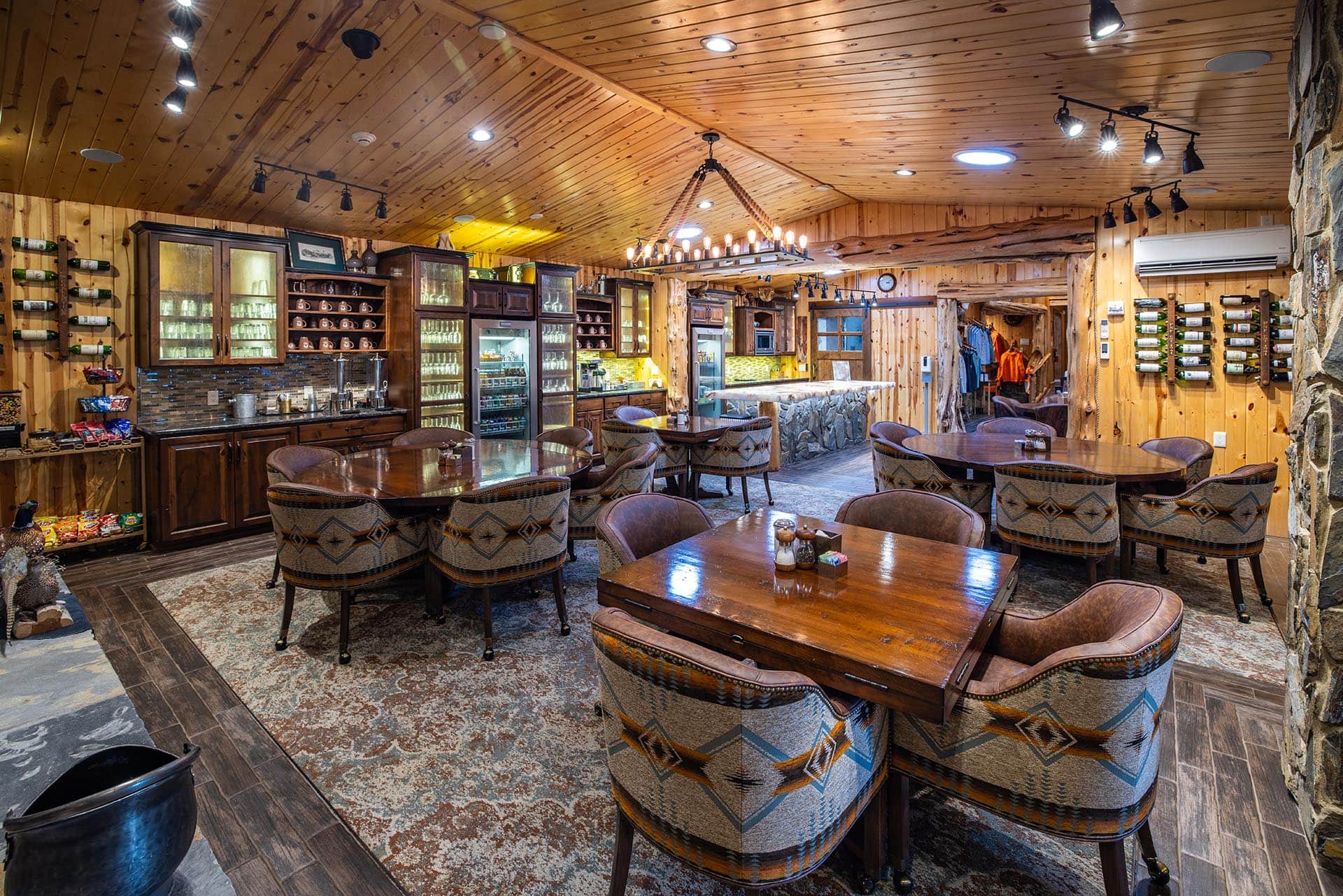 lodge dining hall with bar for sale south dakota paul nelson farm